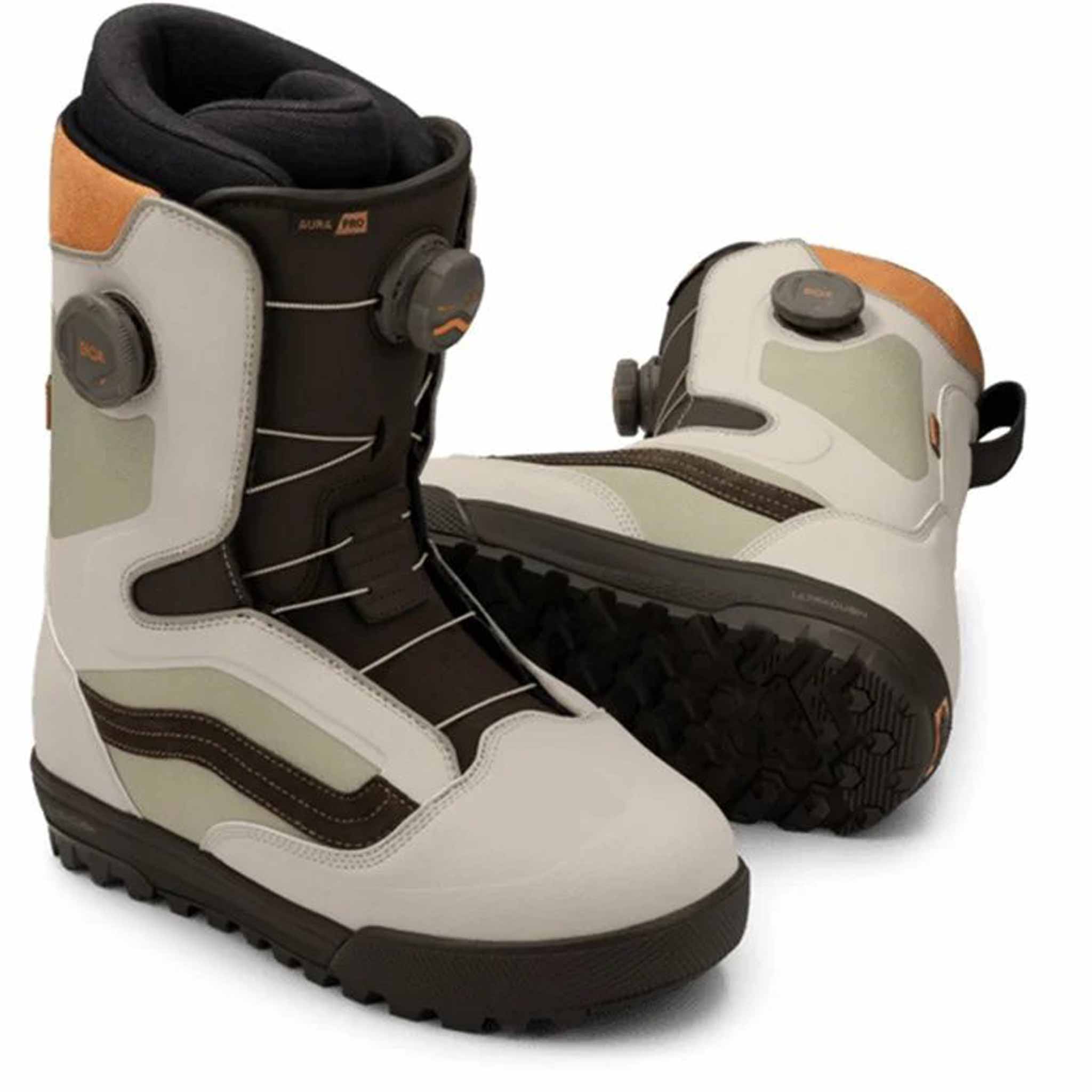 Vans Aura Pro Snowboard Boots Bay Leaf Green 2026 Mens Boots