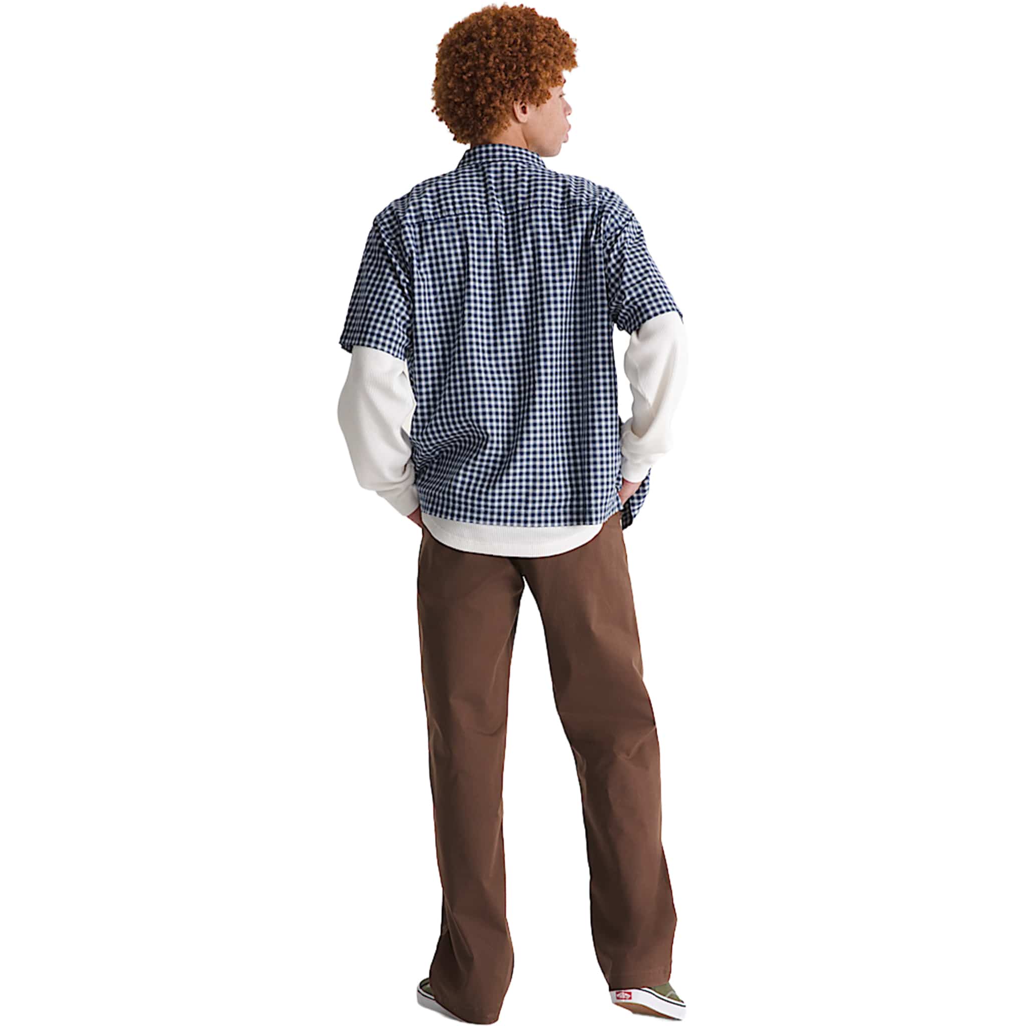 Vans Authentic Chino Straight Pants Vintage Cocoa Brown Pants