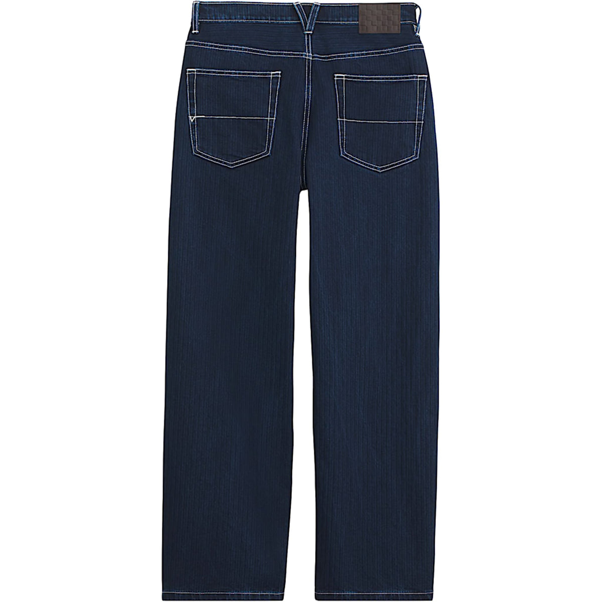 Vans Check-5 Loose Denim Herringbone Pant Indigo Herringbone Blue Pants