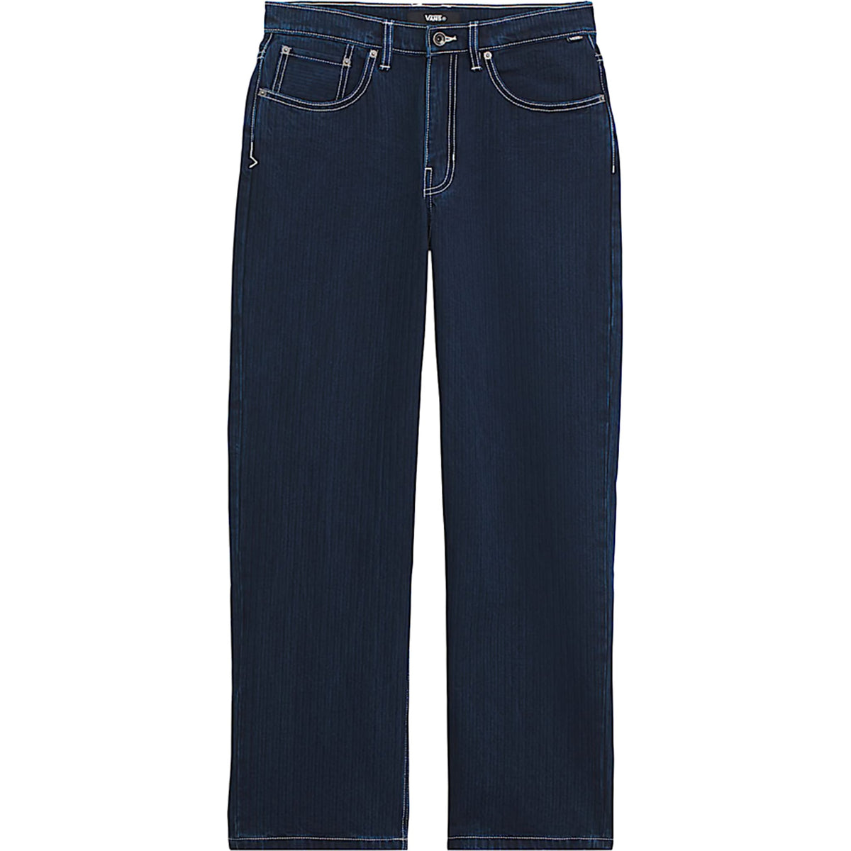 Vans Check-5 Loose Denim Herringbone Pant Indigo Herringbone Blue Pants