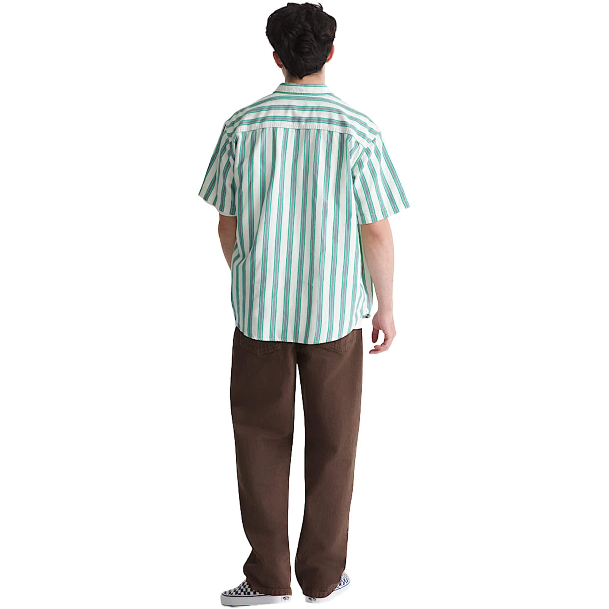Vans Check-5 Loose Denim Pants Dark Brown Pants