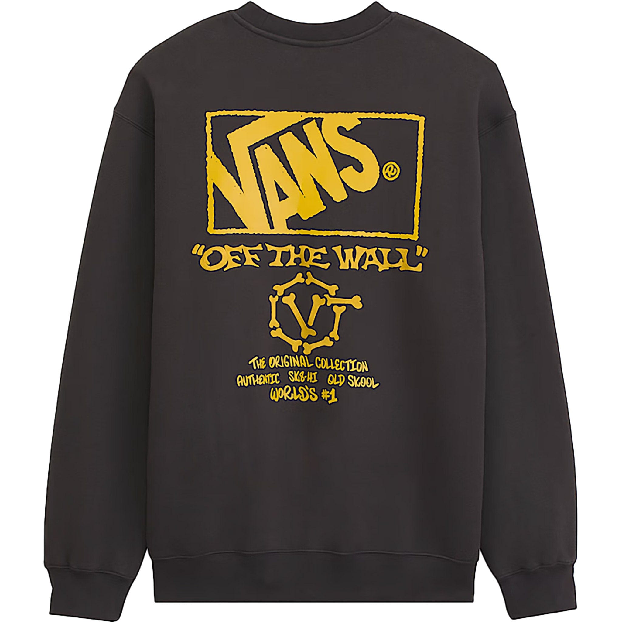 Vans Circle Bones Formula Crew Black Sweatshirts