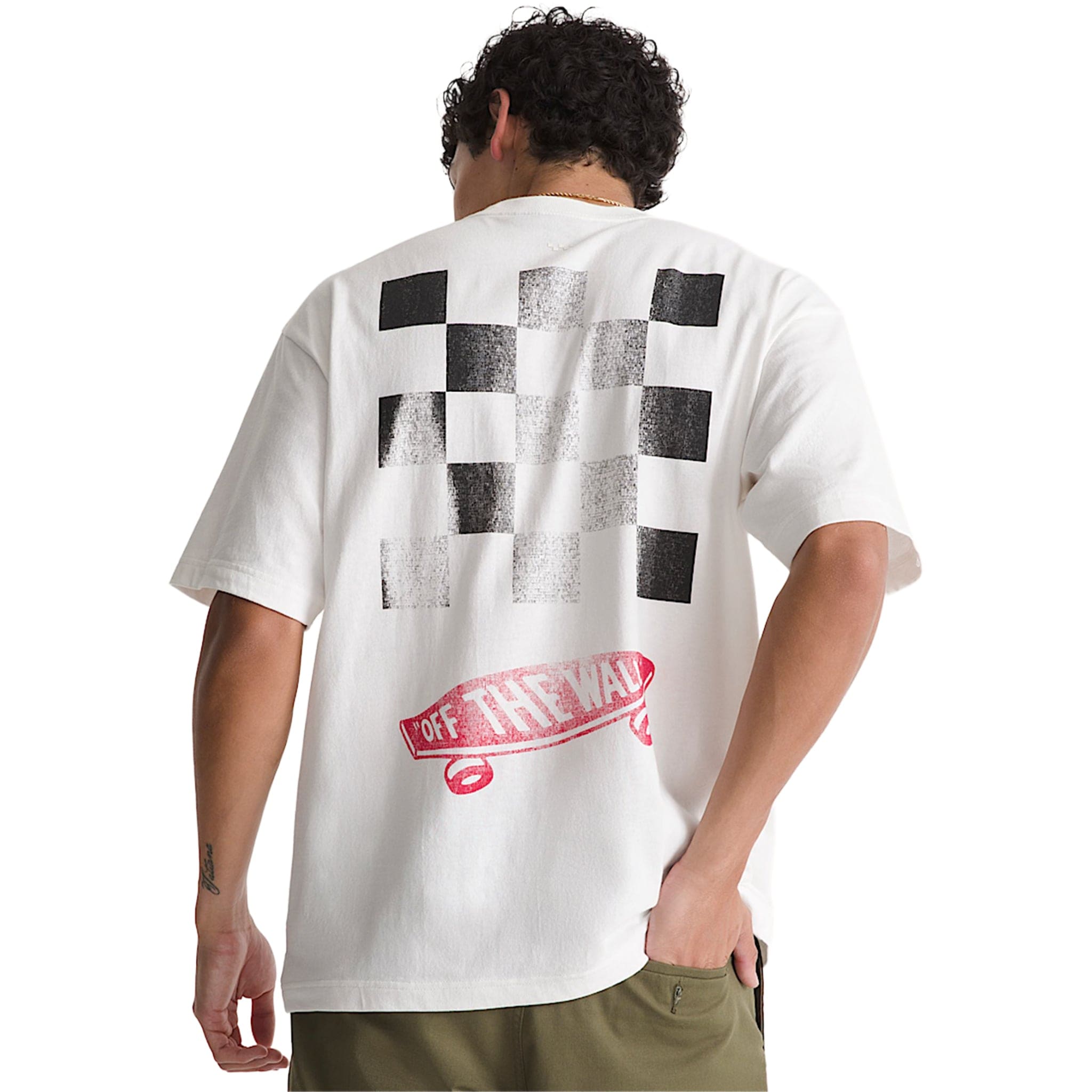 Vans Full Deck T-Shirt Egret White T Shirt