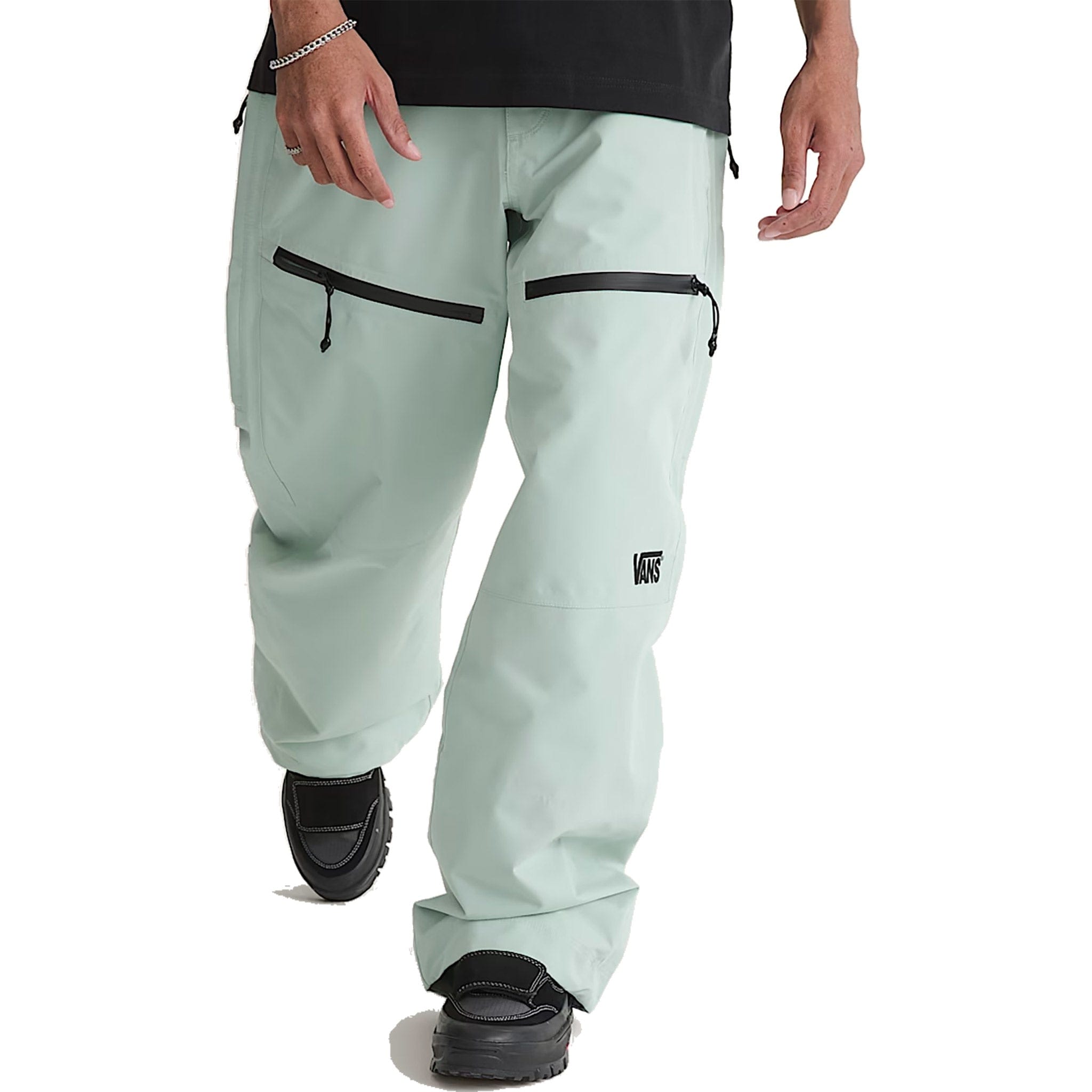 Vans Hi Country 3L Snowboard Pant Grey Olive 2026 Mens Snowboard Pants