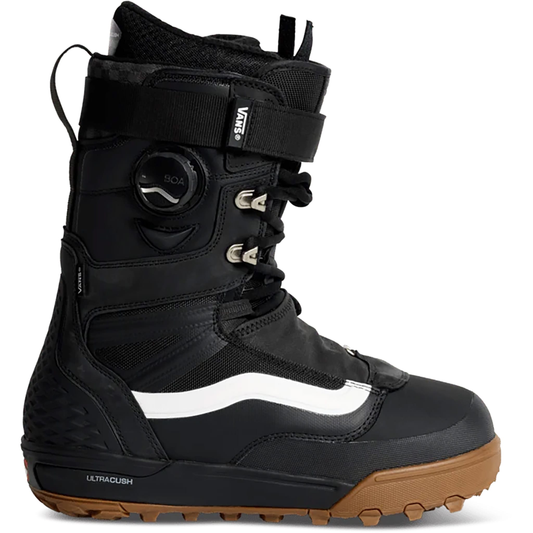 Vans Infuse Snowboard Boots Black White 2027 Mens Snowboard Boots