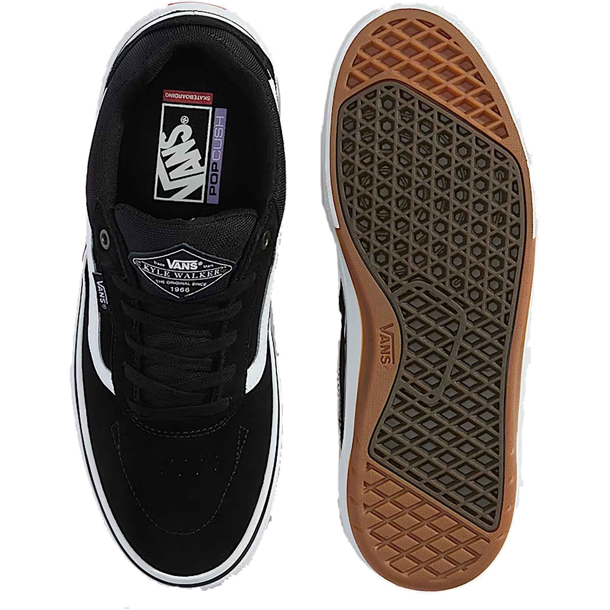 Vans Kyle Walker WaffleCup Shoe Black White Shoes