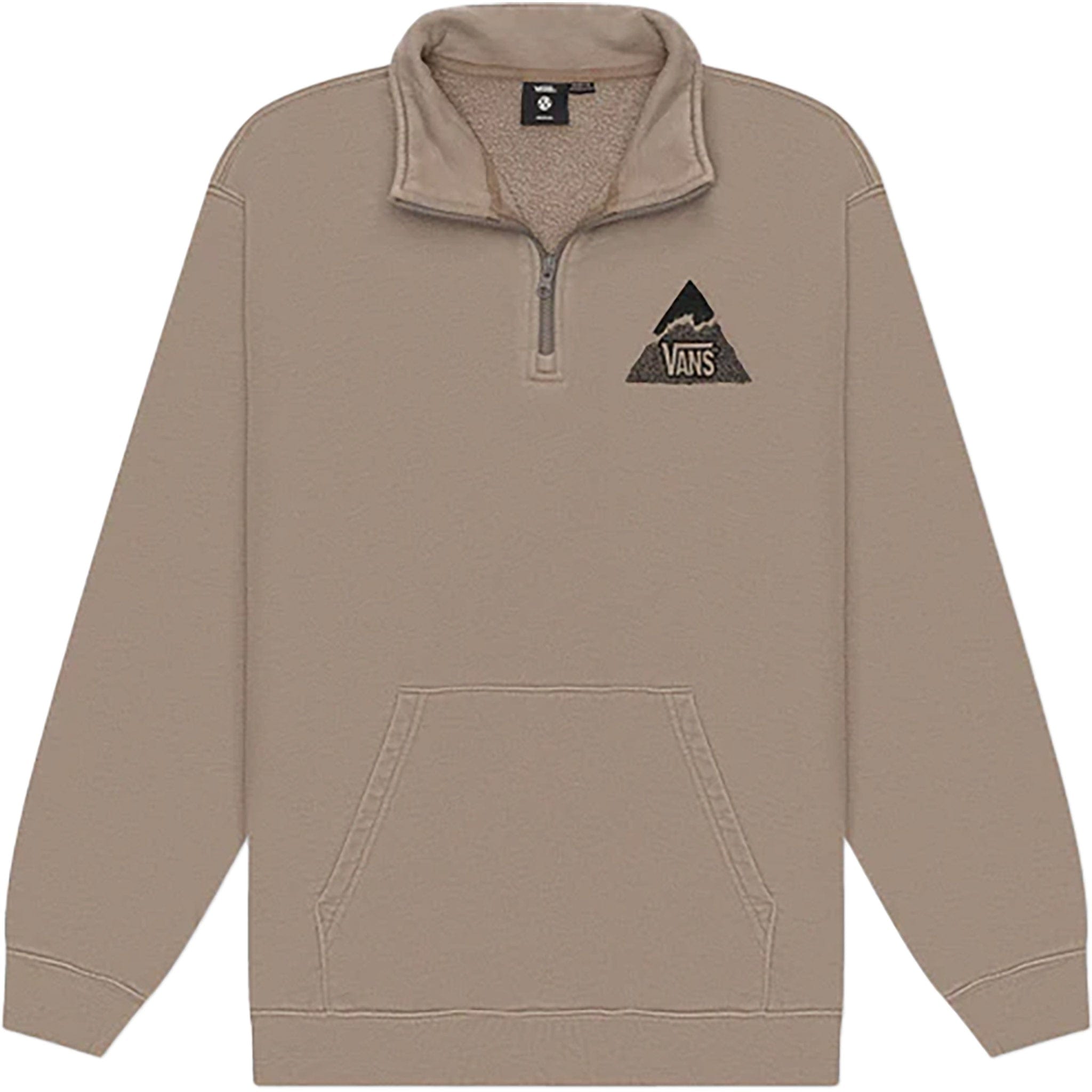Vans MTE Peak Quarter Zip Pullover Pewter Sweatshirts
