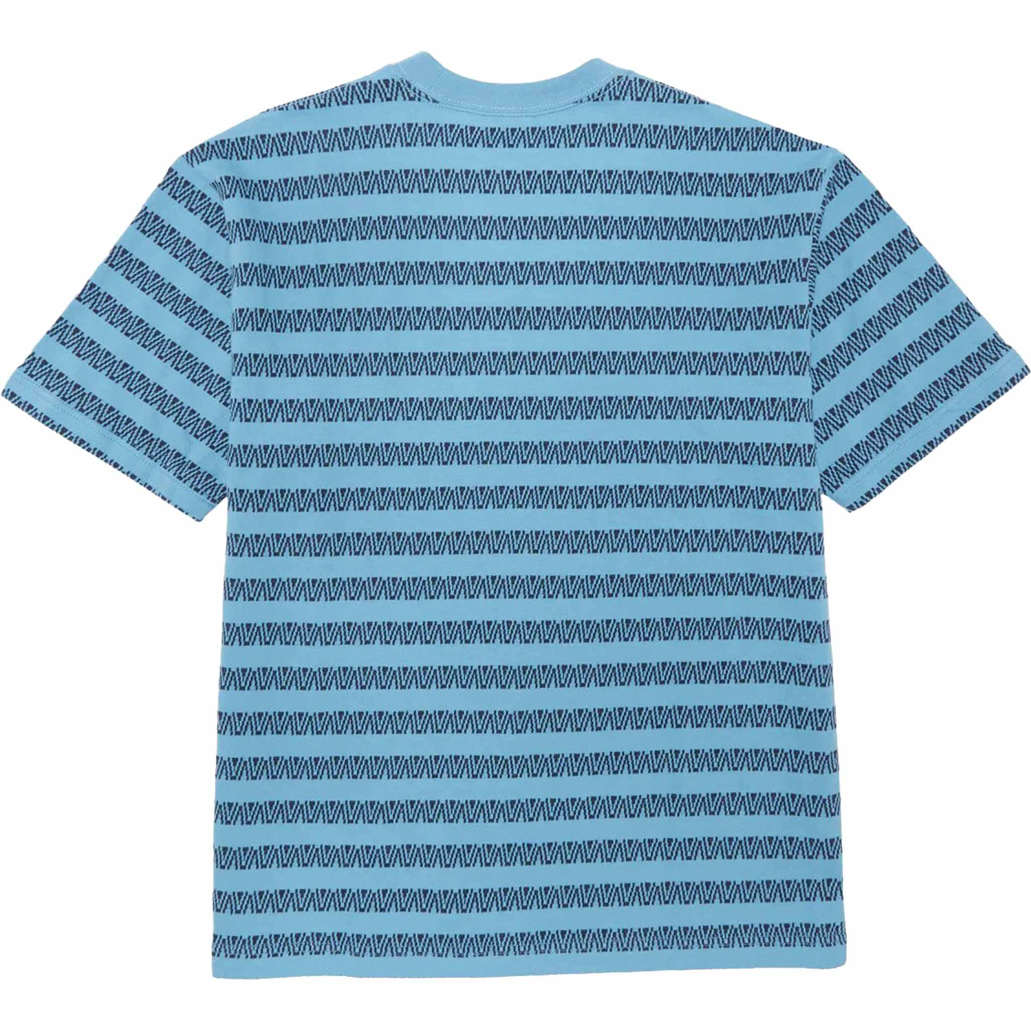 Vans Palmer Jacquard Knit Shirt Heritage Blue T Shirt