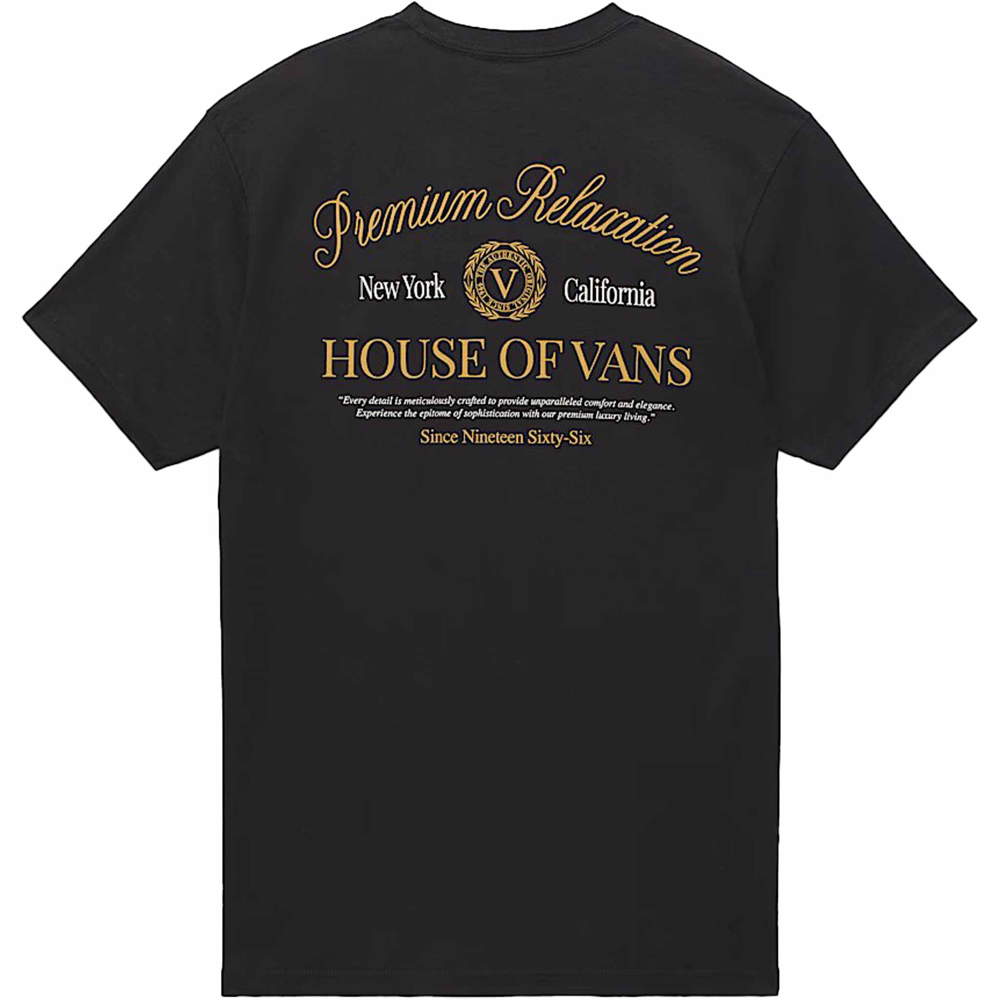 Vans Relaxation Tee Black T Shirt