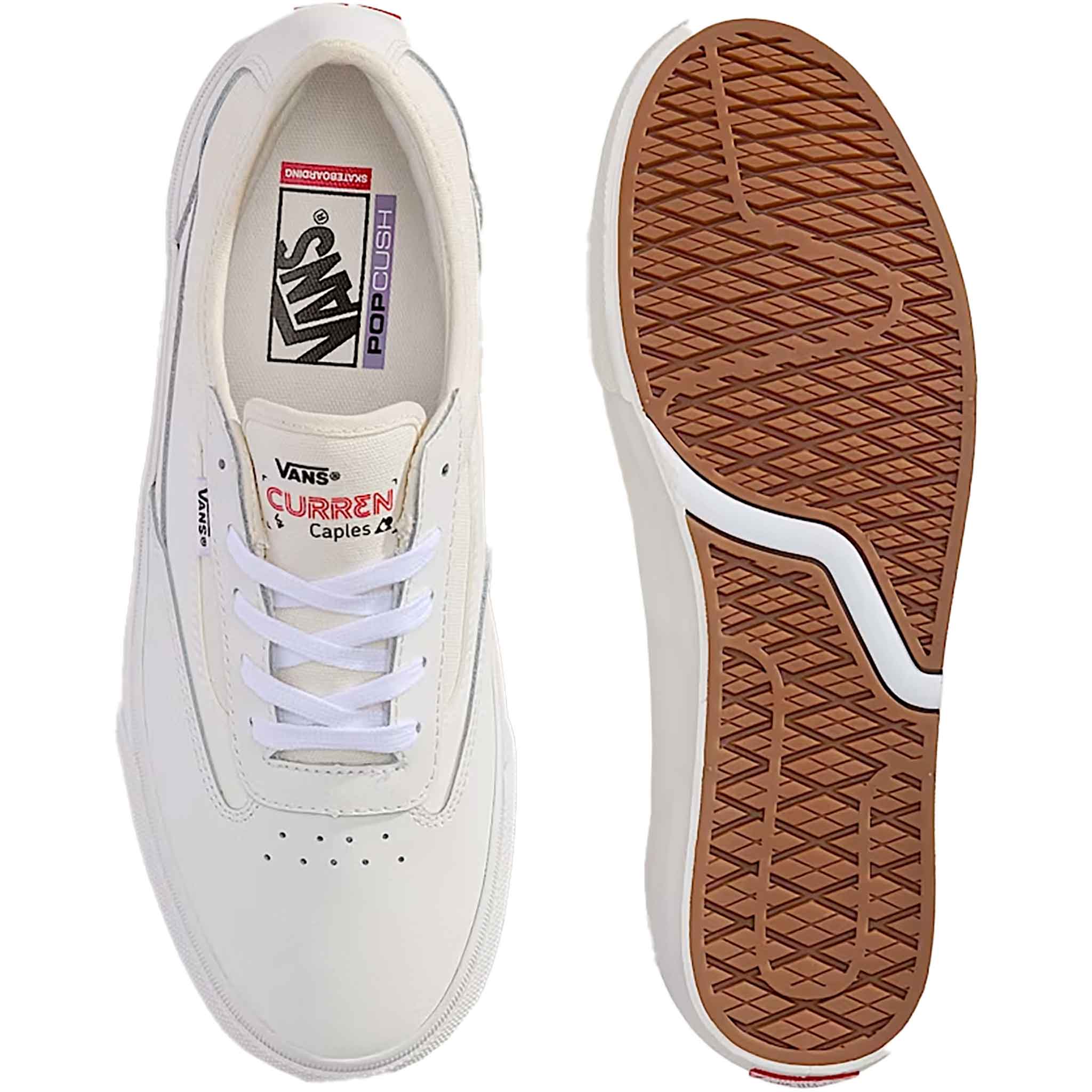 Vans Skate Curren Caples Shoes Blanc de Blanc Shoes