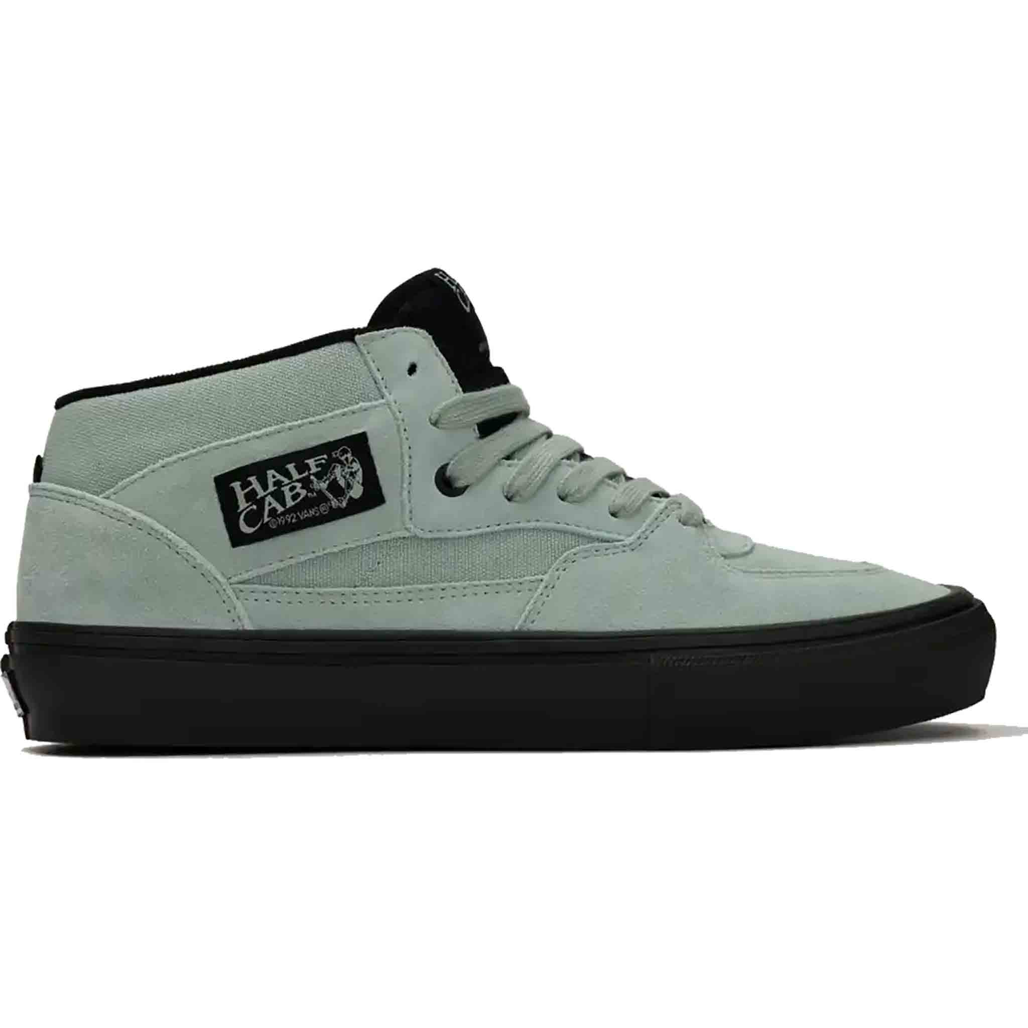 Vans Skate Half Cab Shoes Gray Olive Shoes
