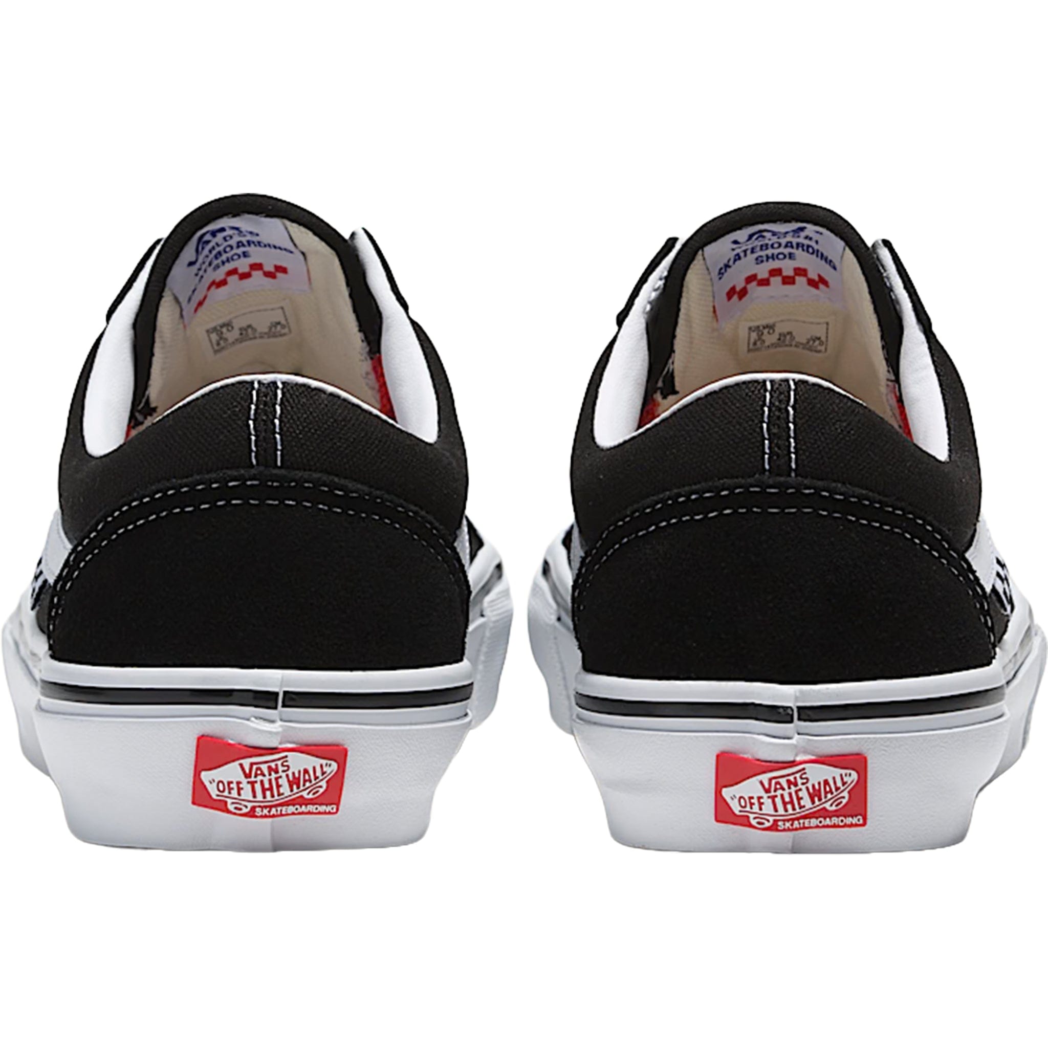 Vans Skate Old Skool Shoe Black White Shoes