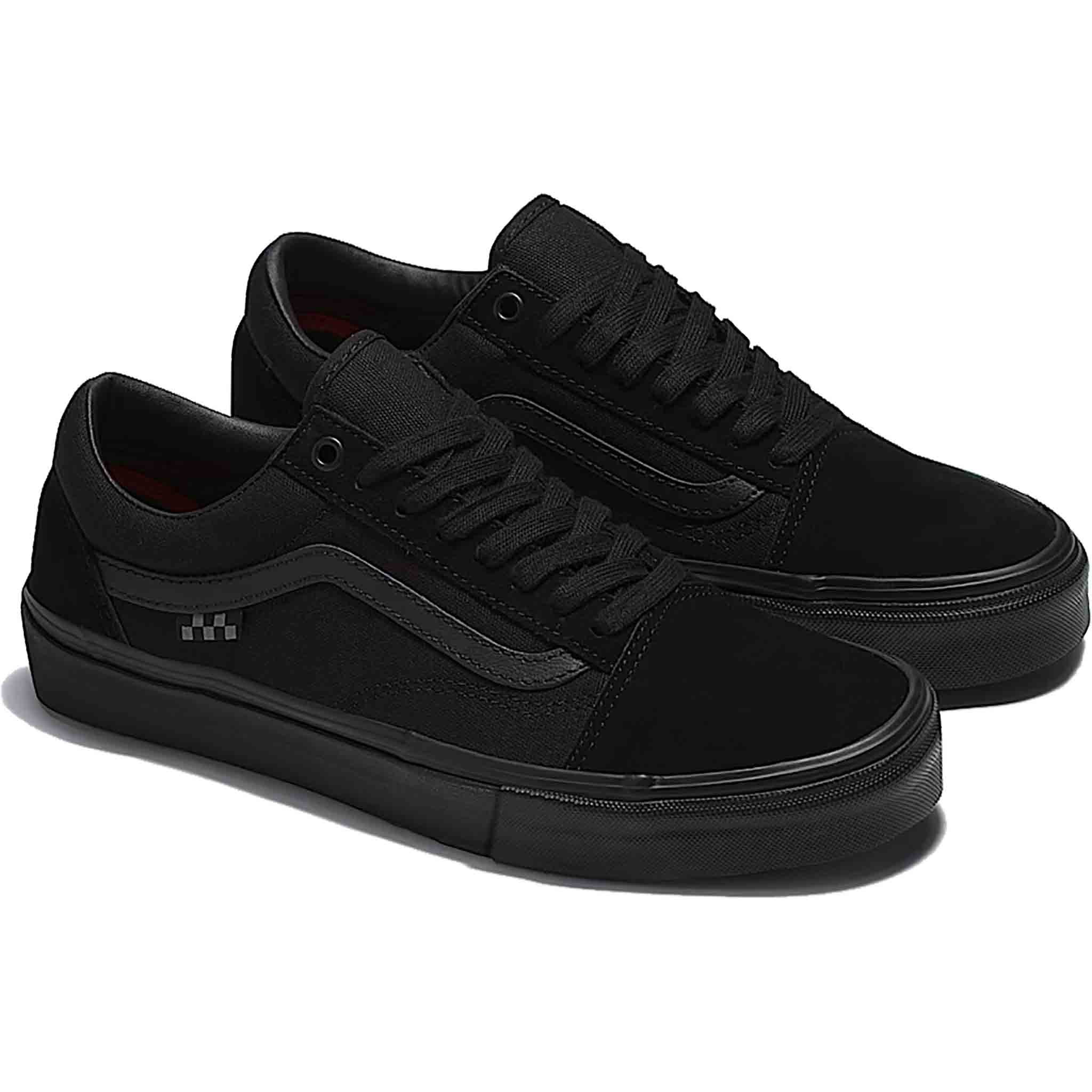 Vans Skate Old Skool Shoes Black Black Shoes