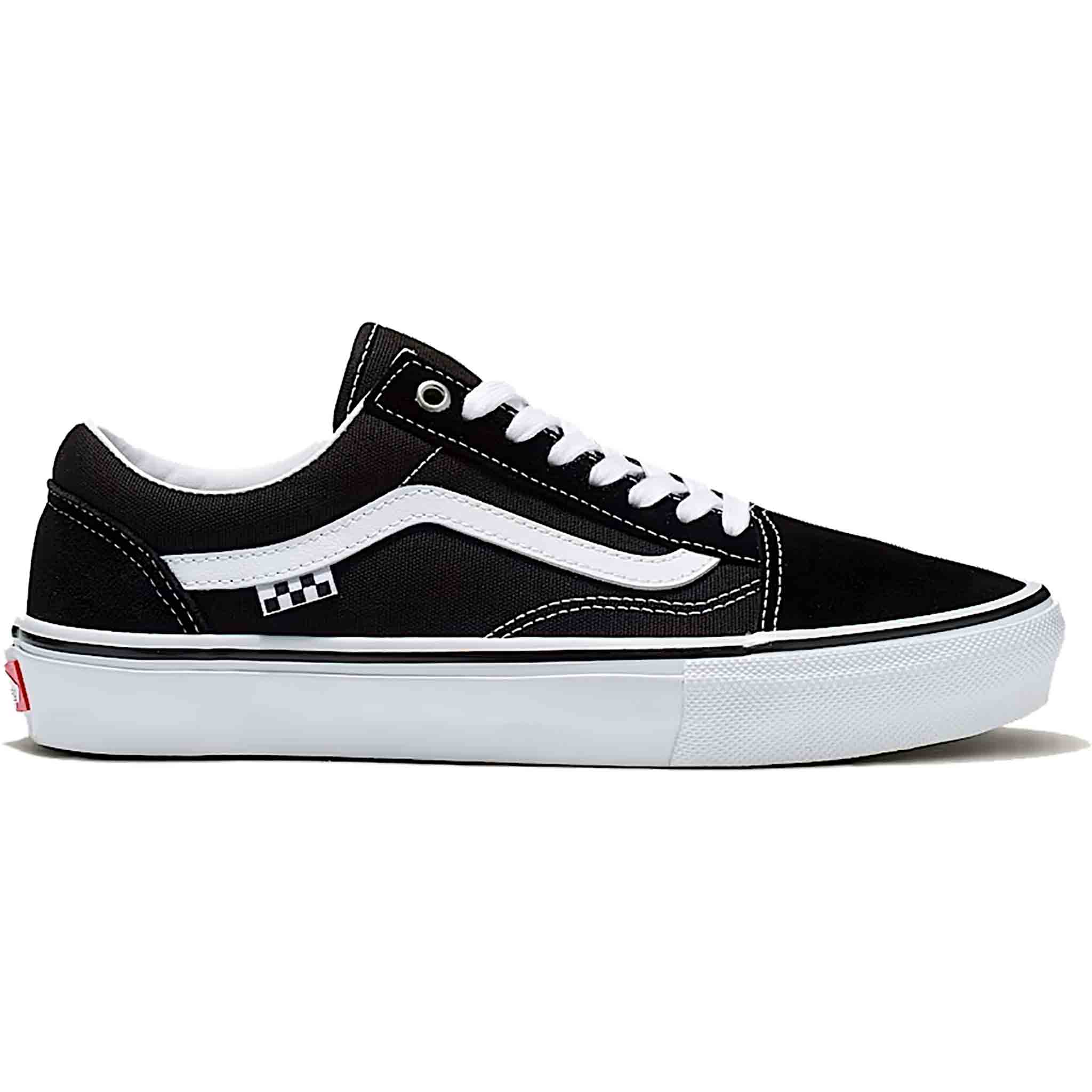 Vans Skate Old Skool Shoes Black White Shoes