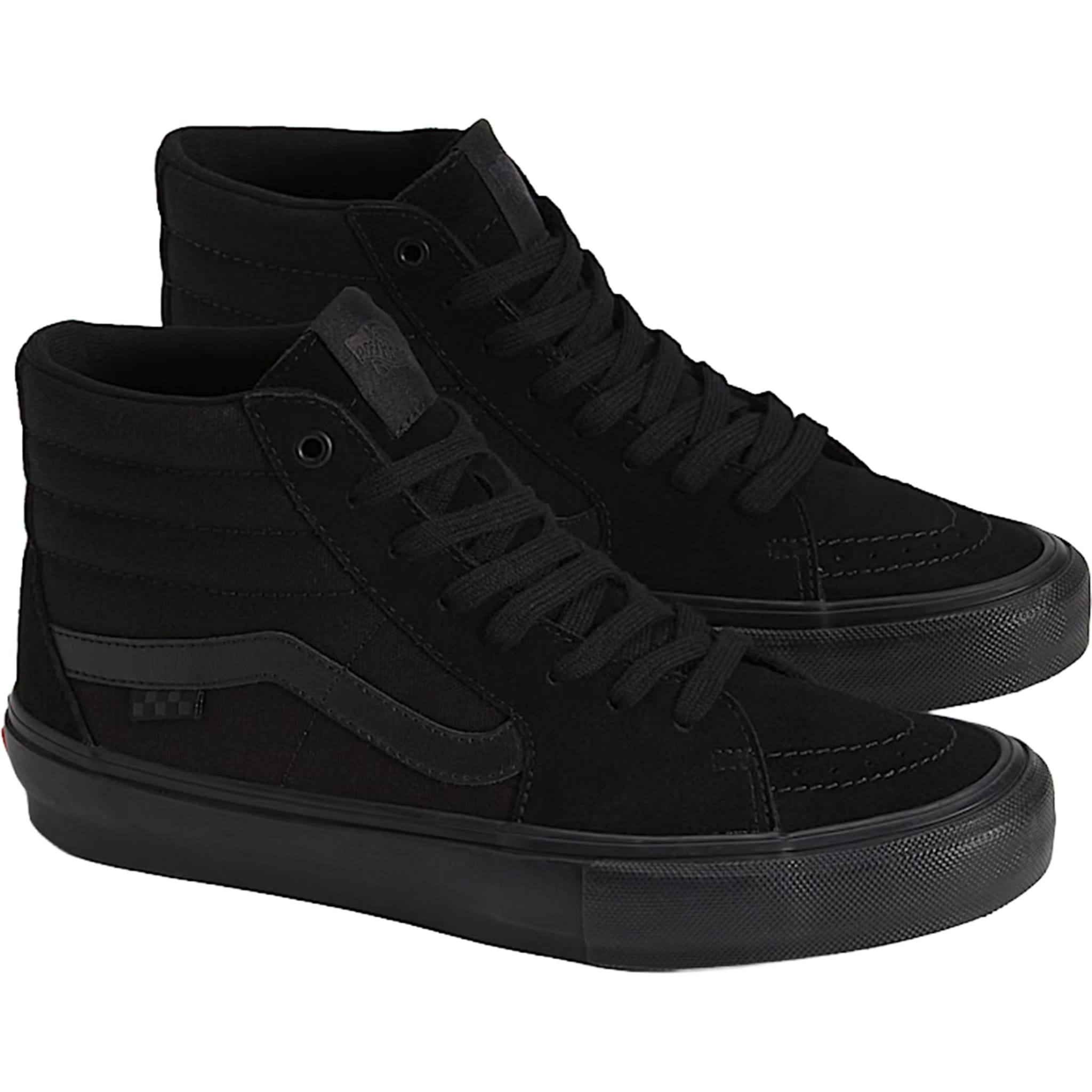 Vans Skate Sk8-Hi Shoe Black Black Shoes