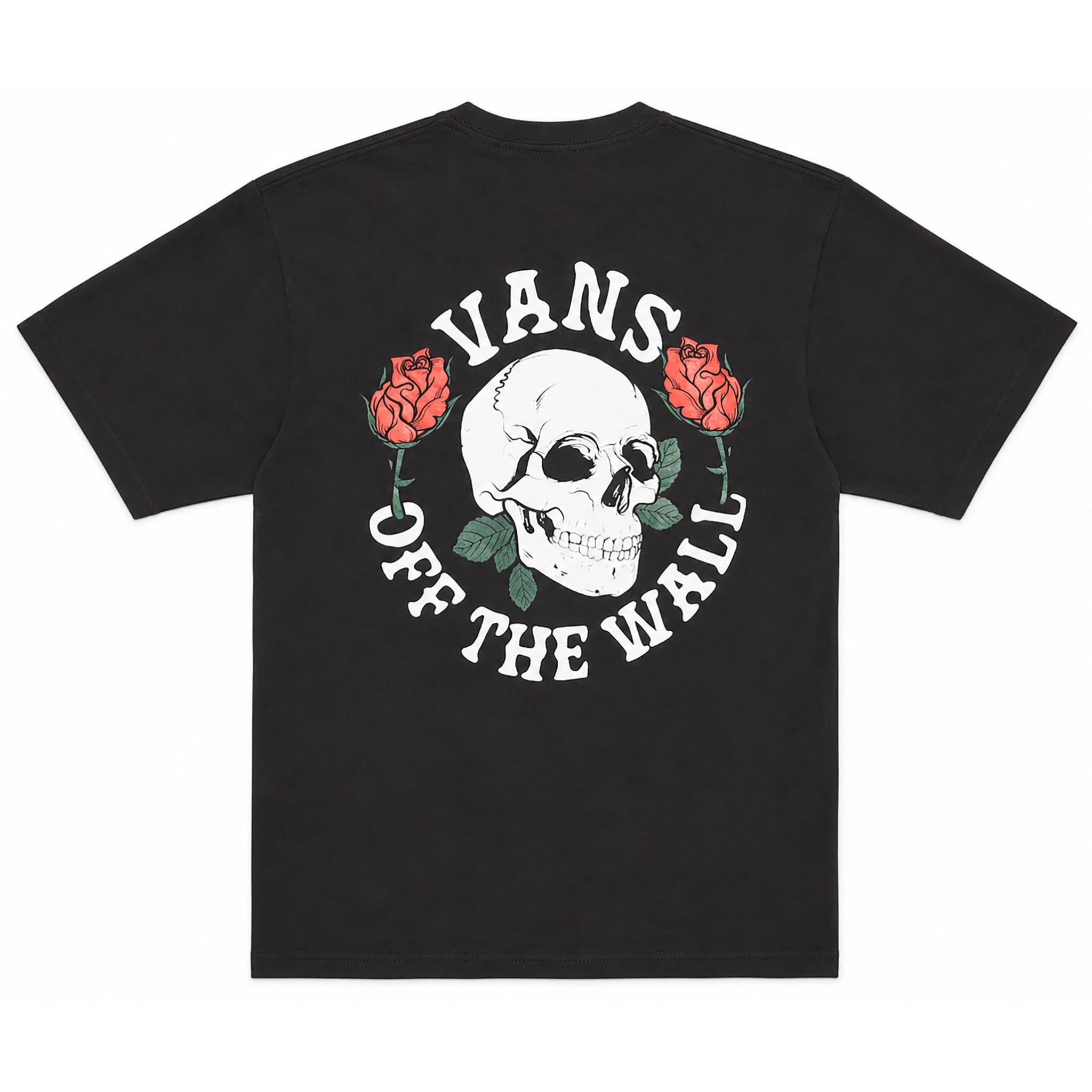 Vans Skull Rosey Tee Black T Shirt