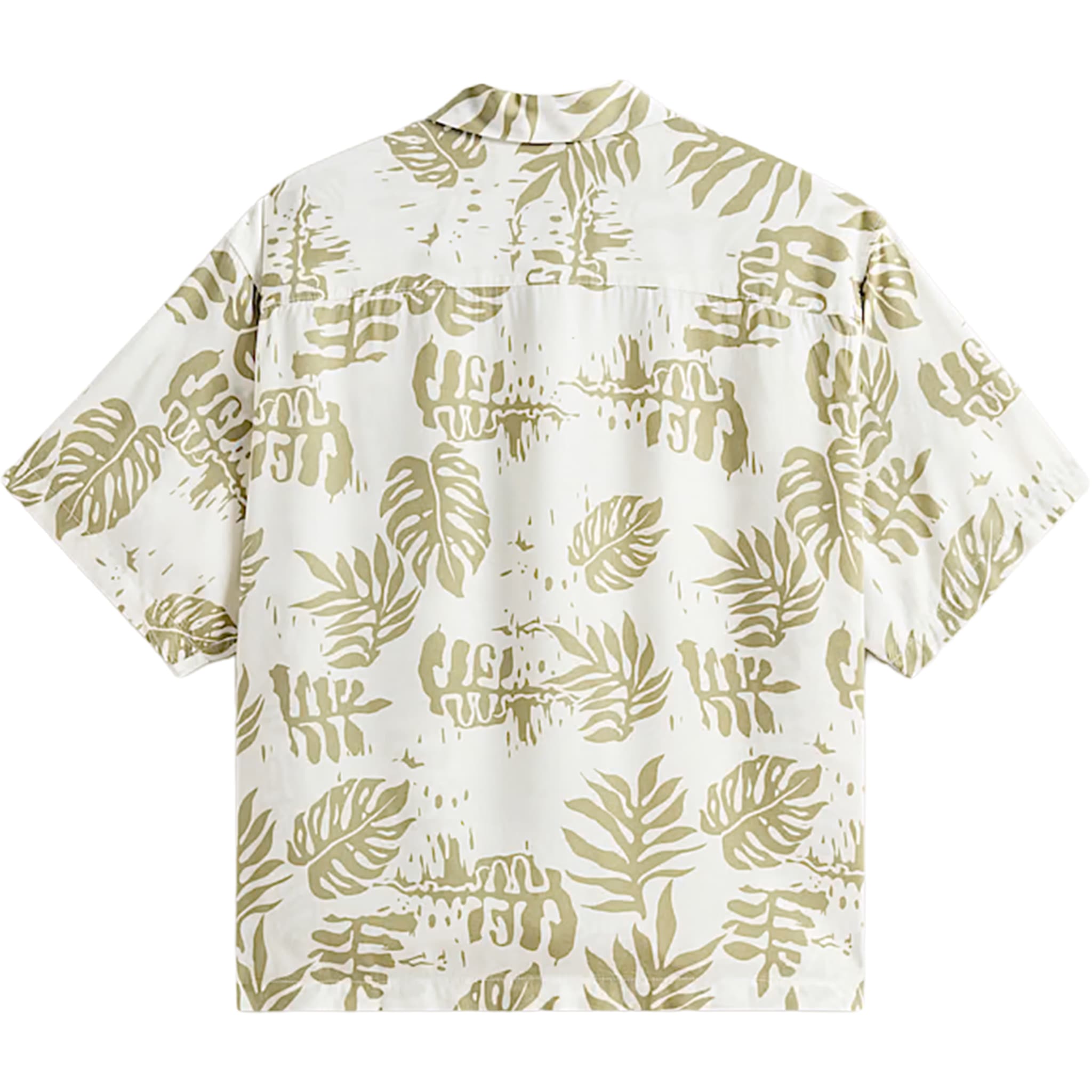 Vans Van Doren Printed Camp Shirt Soft Sage Green Button Up