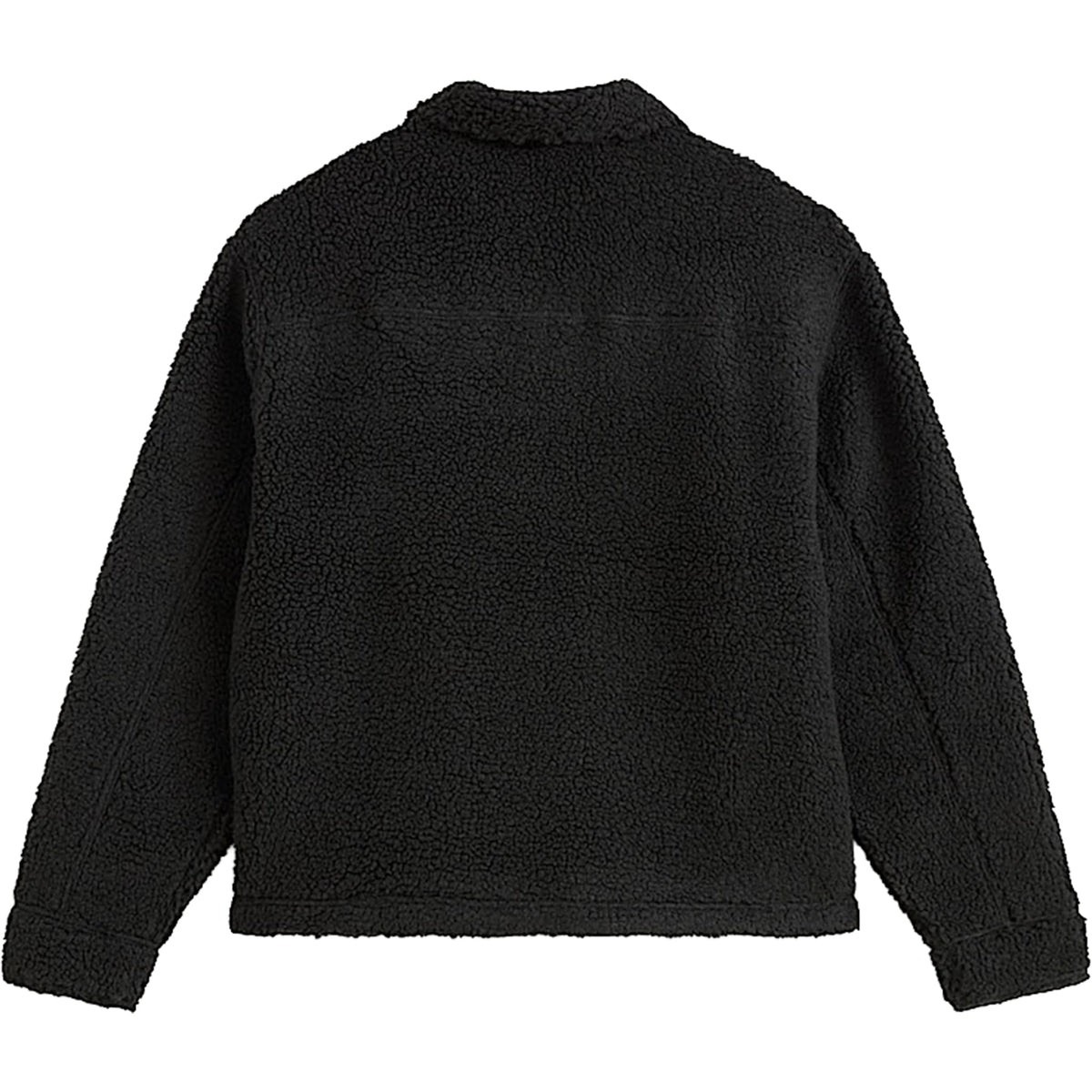 Vans Yukon High Pile Fleece Jacket Black Casual Jackets