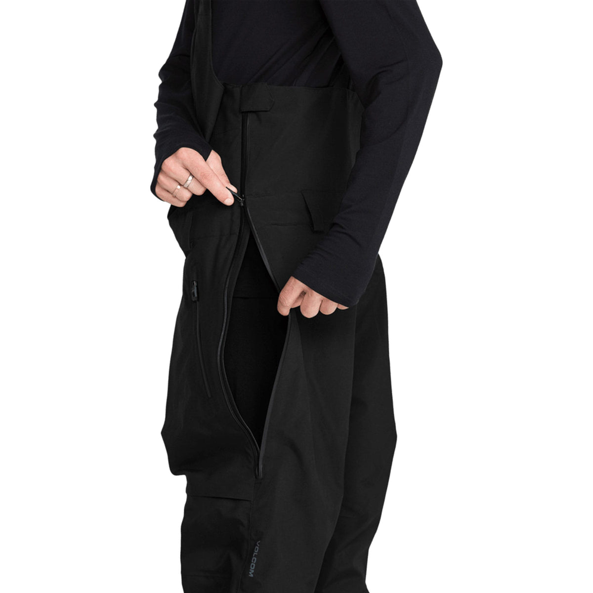 Volcom Anyox 3L Gore Pro Bib Black 2027 Mens Snowboard Pants