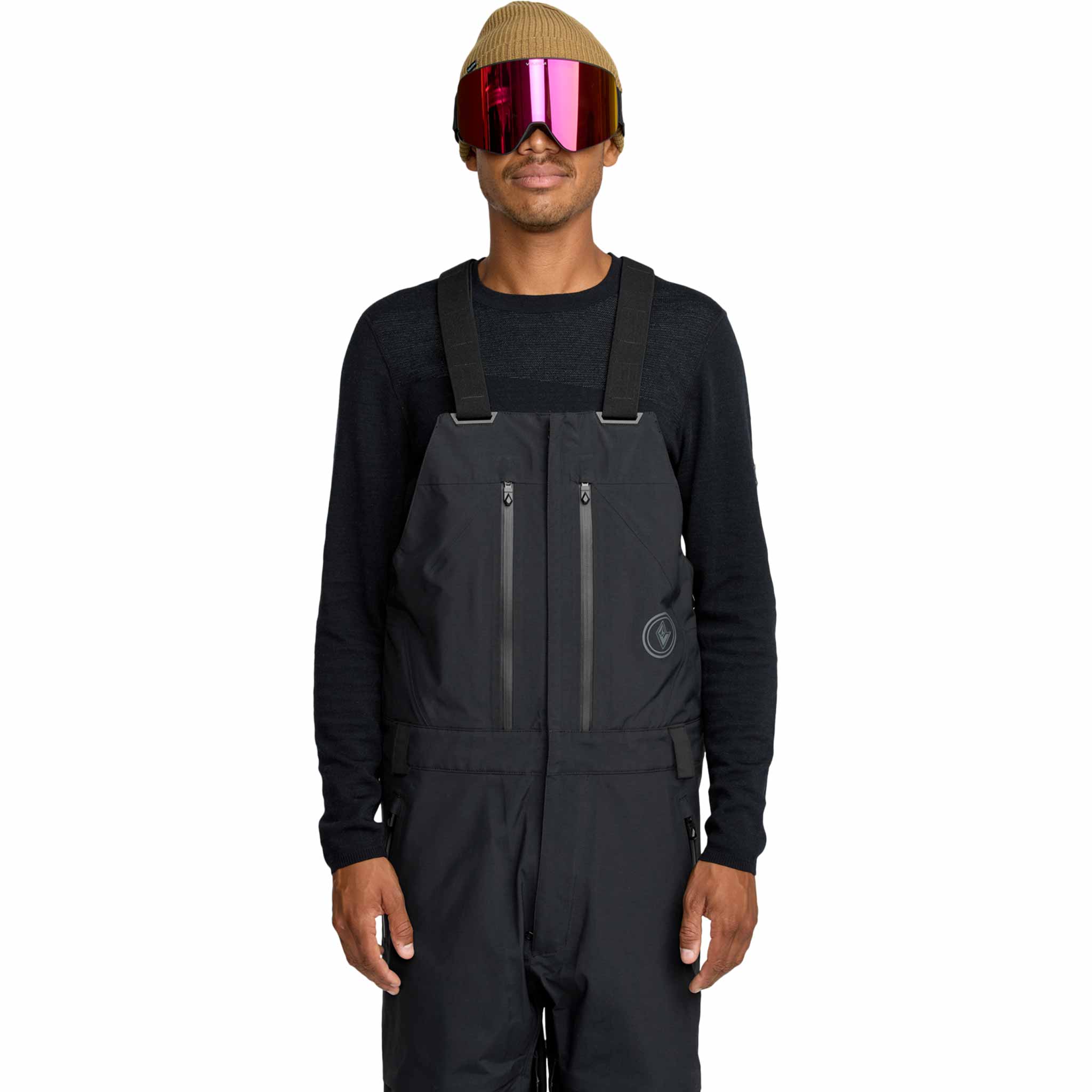 Volcom Anyox Gore-Tex Pro Shell Bib Black 2026 Mens Snowboard Pants