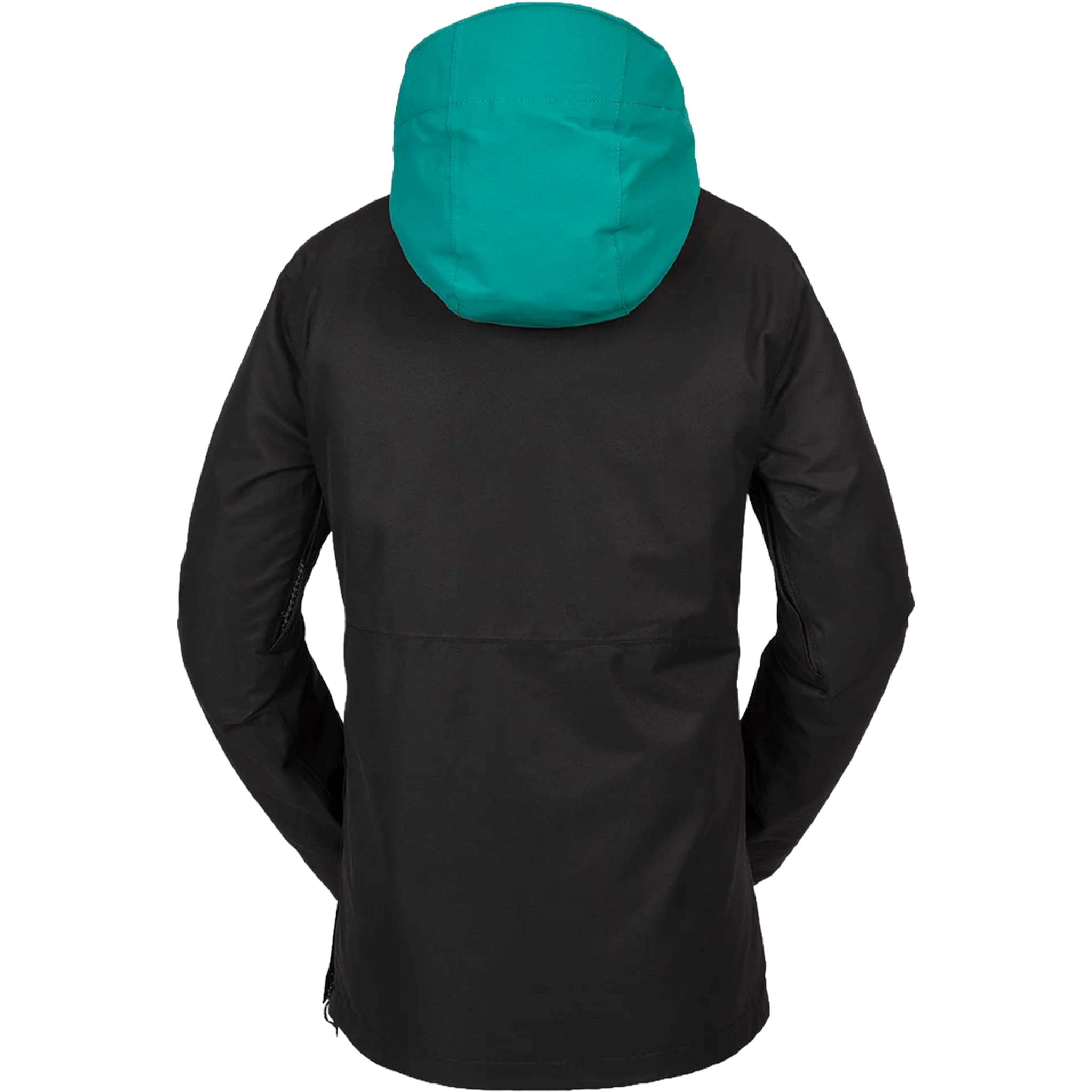 Volcom Ashfield Pullover Jacket Black 2024 Womens Snowboard Jackets