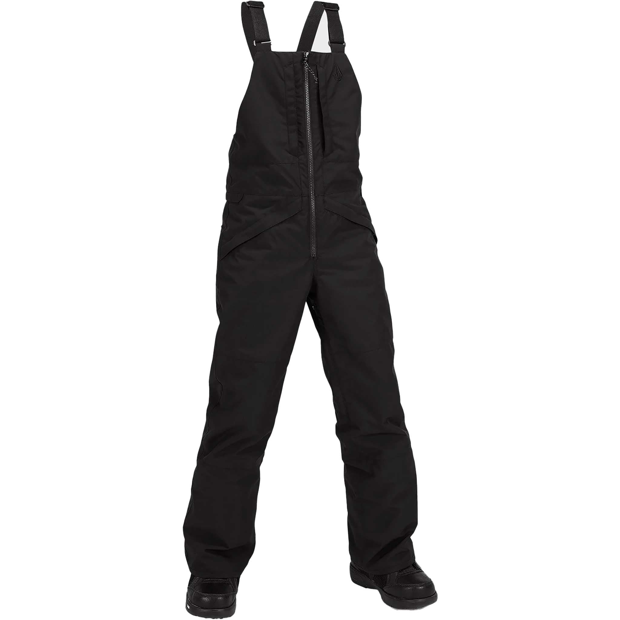 Volcom Barkley Kids Insulated Bibs Black 2024 Youth Jackets