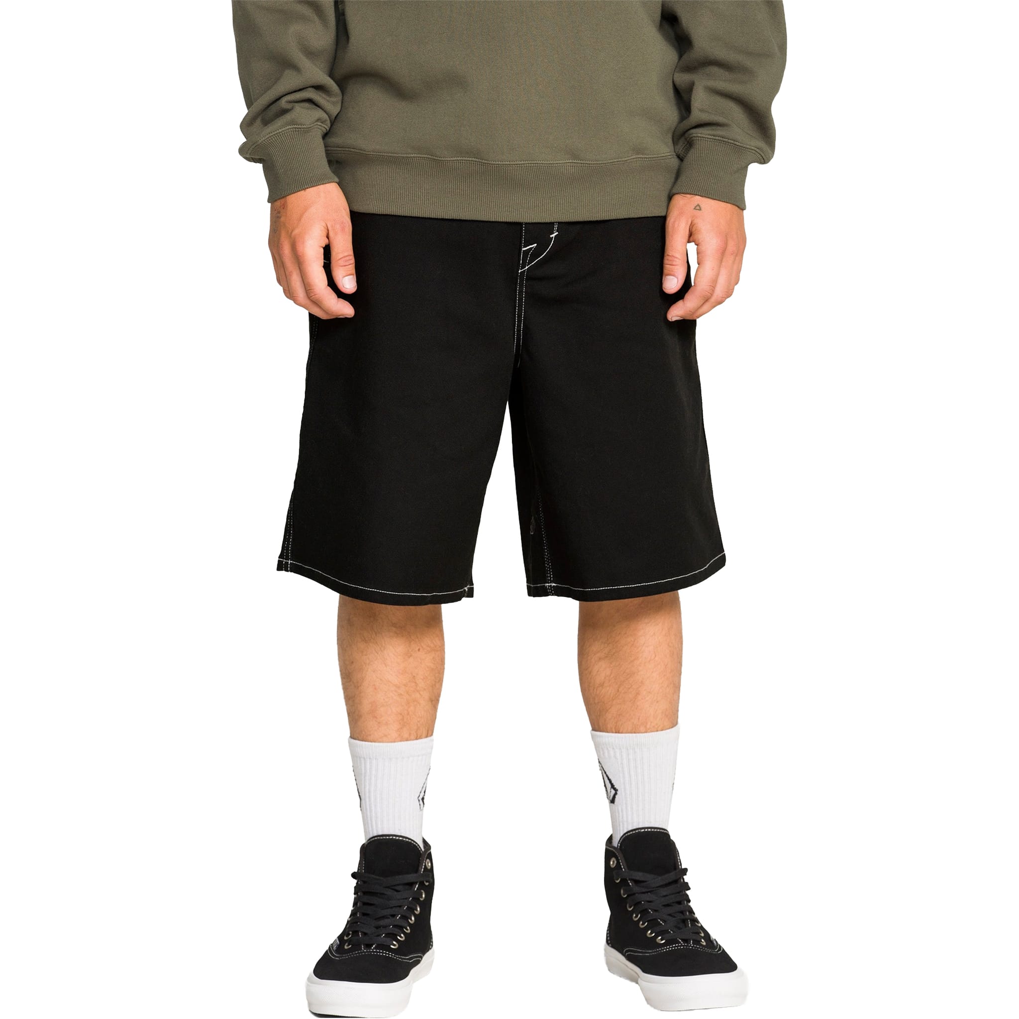 Volcom Billow Chino 22" Shorts Black Shorts