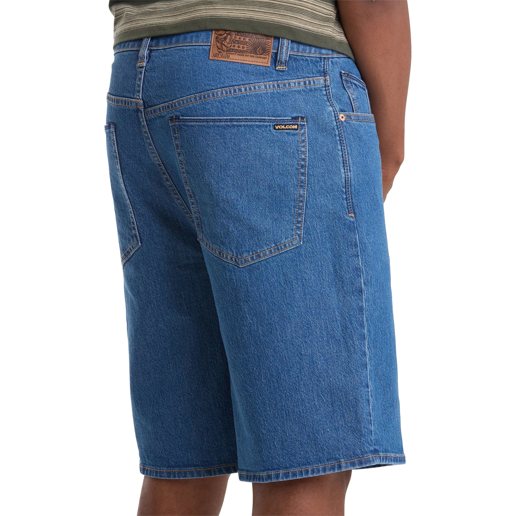 Volcom Billow Denim 22" Shorts Bold Blue Shorts