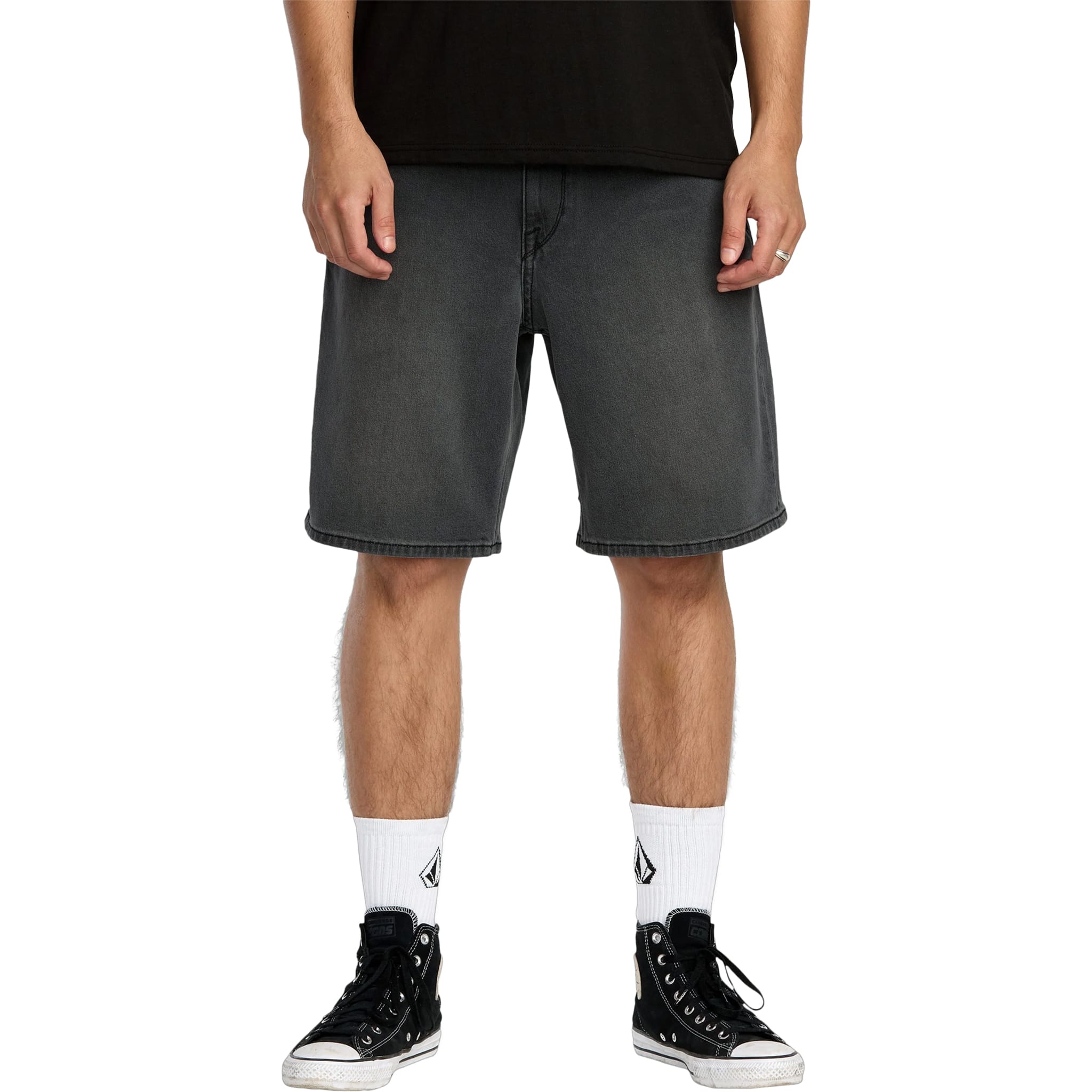 Volcom Billow Denim 22" Shorts Concrete Shorts
