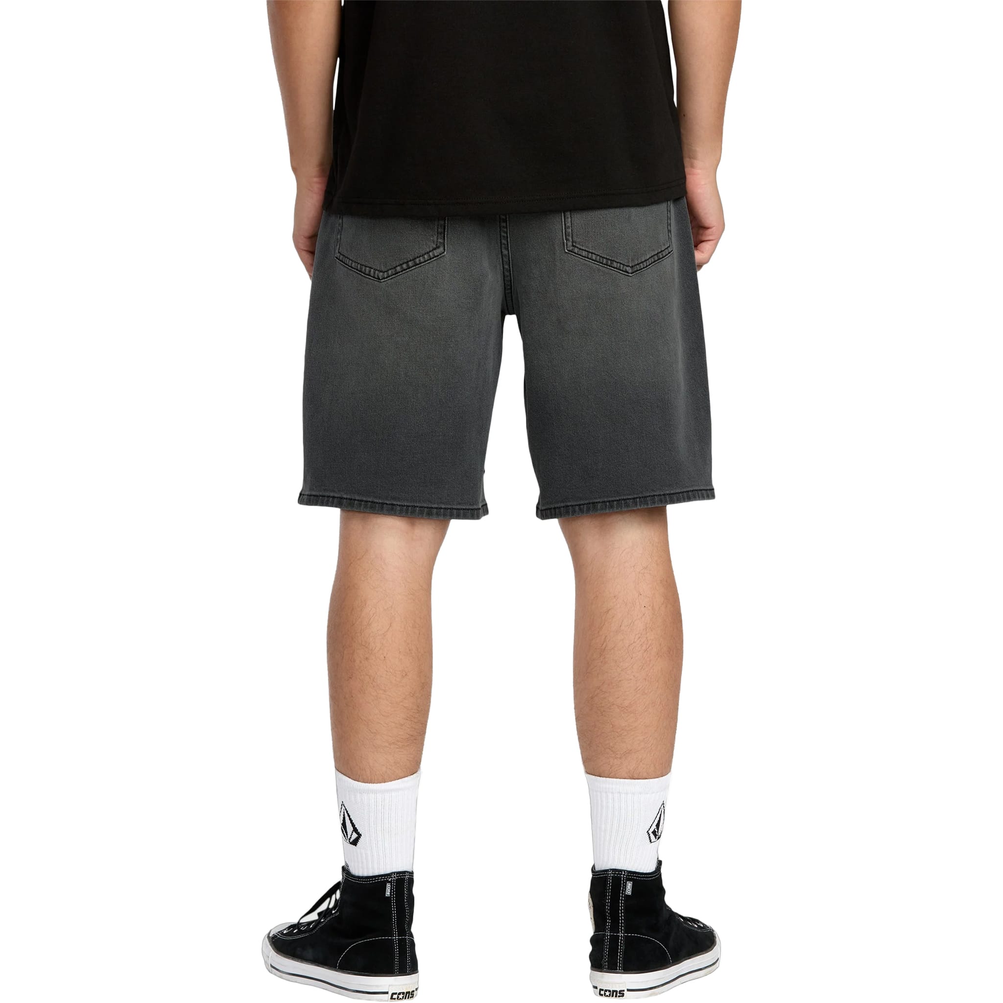 Volcom Billow Denim 22" Shorts Concrete Shorts