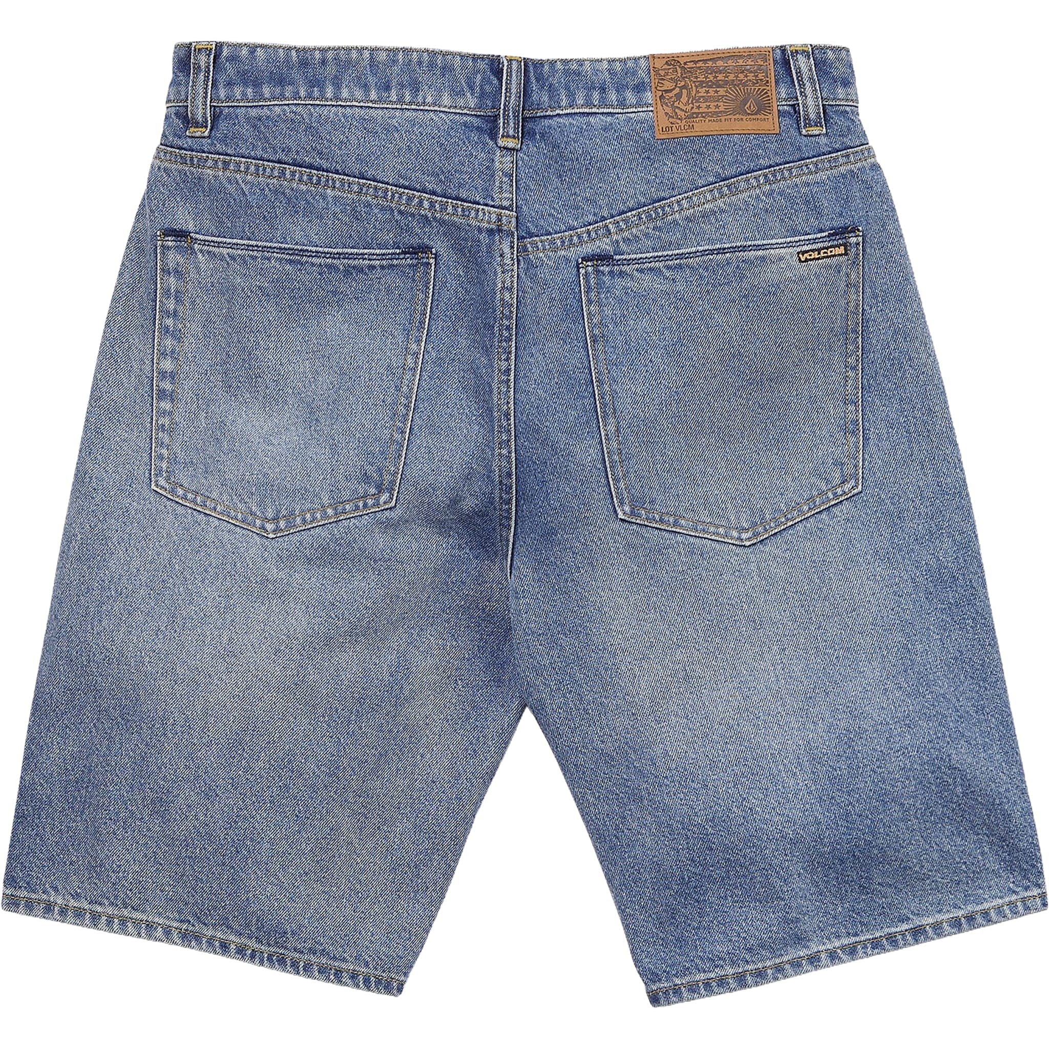 Volcom Billow Denim 22" Shorts Euro Light Blue Shorts
