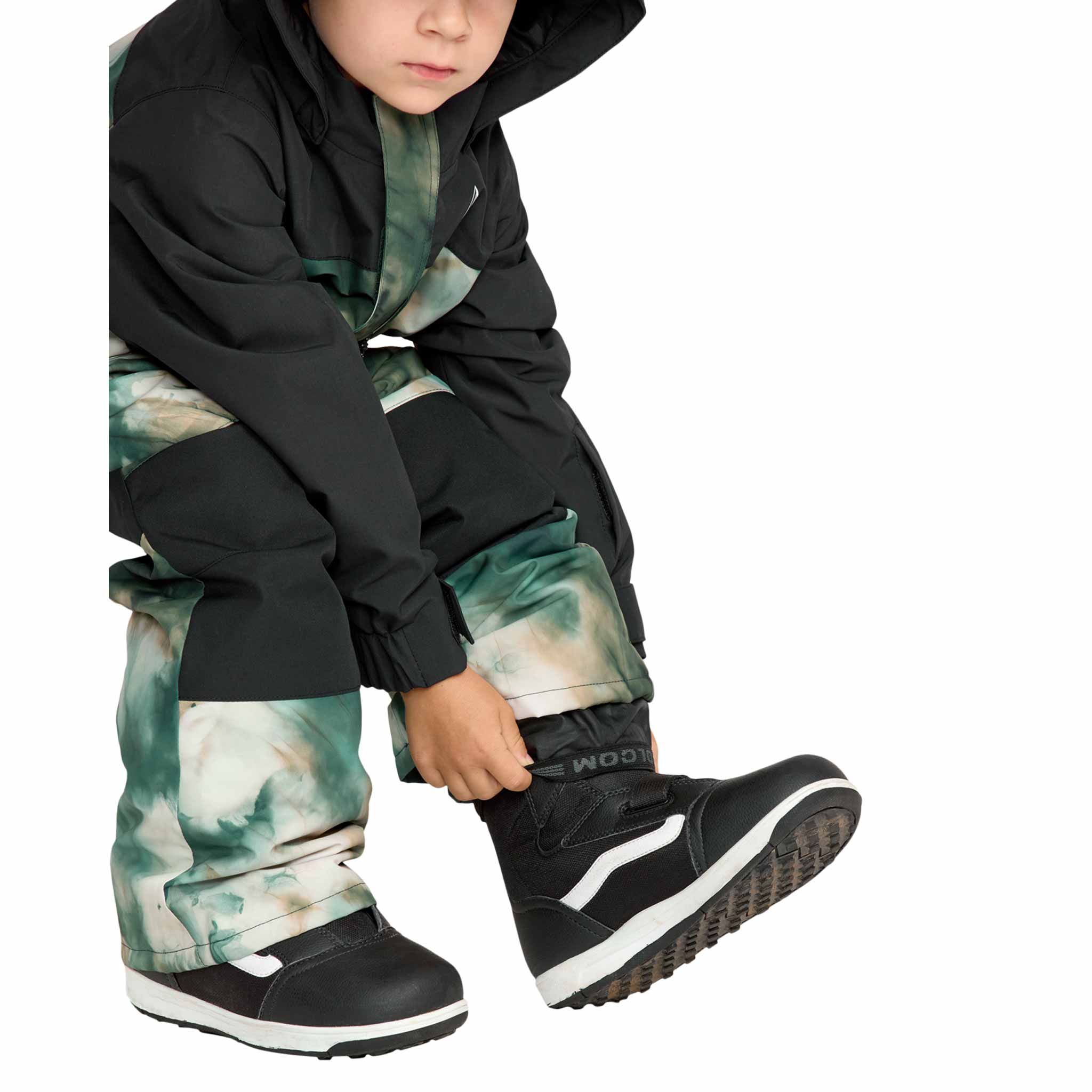 Volcom Boys Little Flurry One Piece Green 2026 Youth Jackets