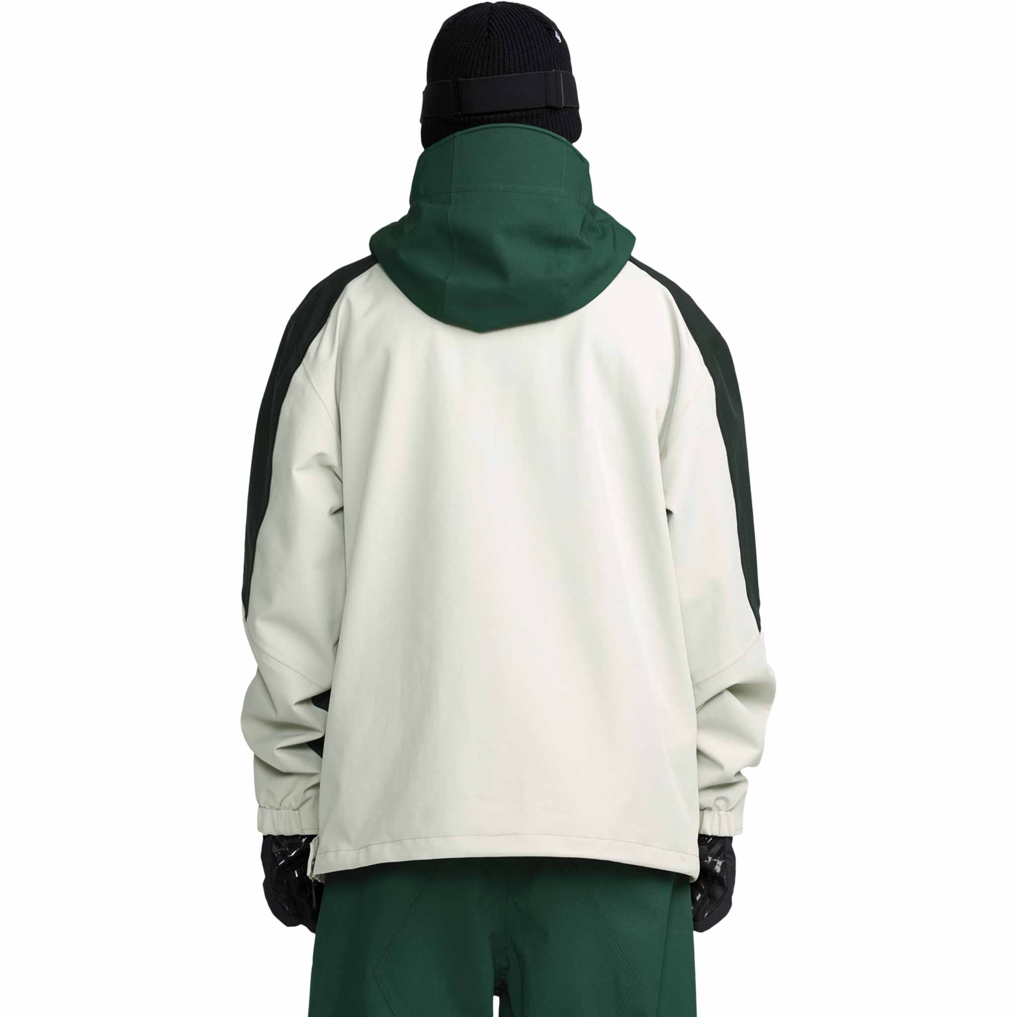 Volcom Brighton Pullover Jacket Stone 2026 Mens Snowboard Coat