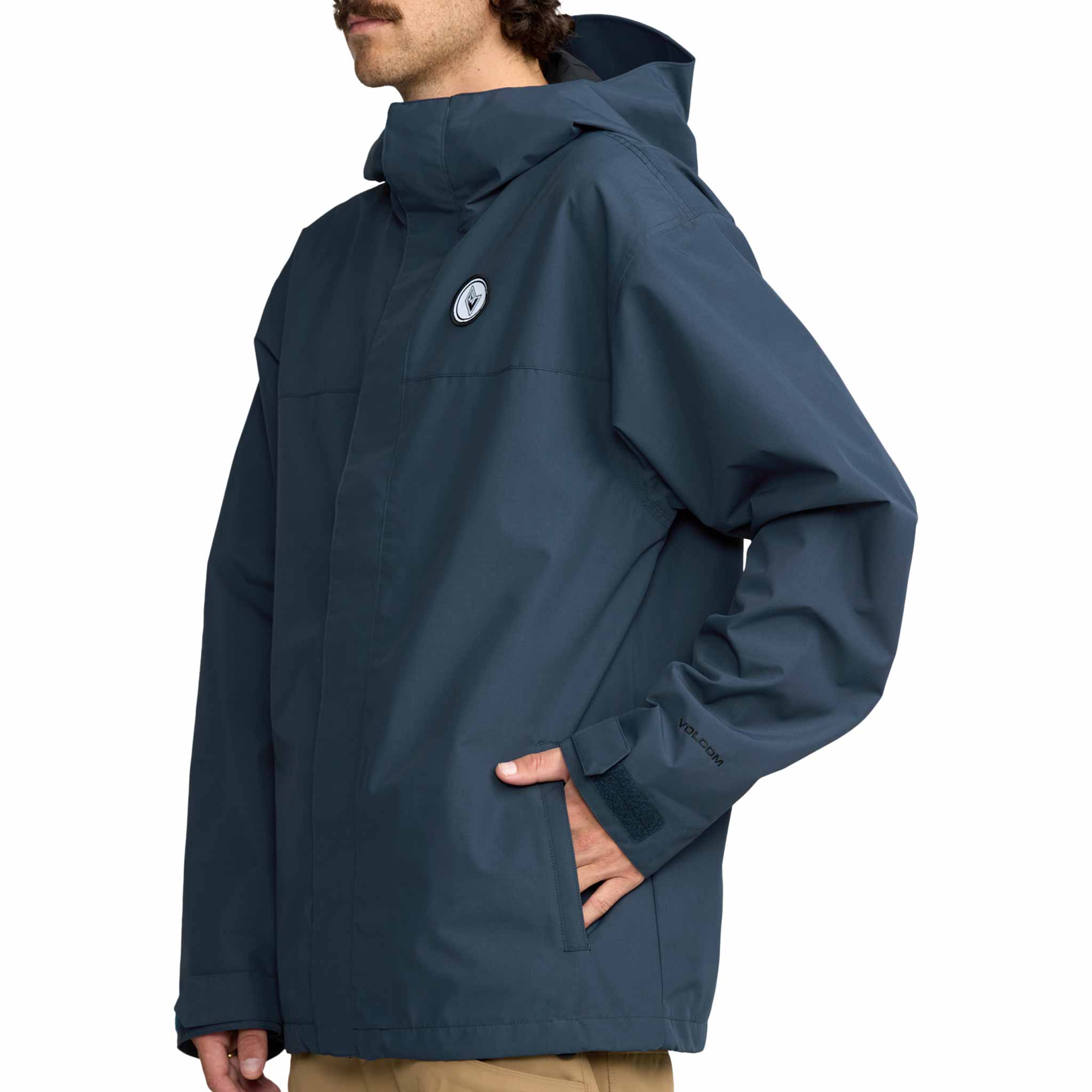 Volcom Buckthreeeighty Jacket Deep Blue 2026 Mens Snowboard Coat