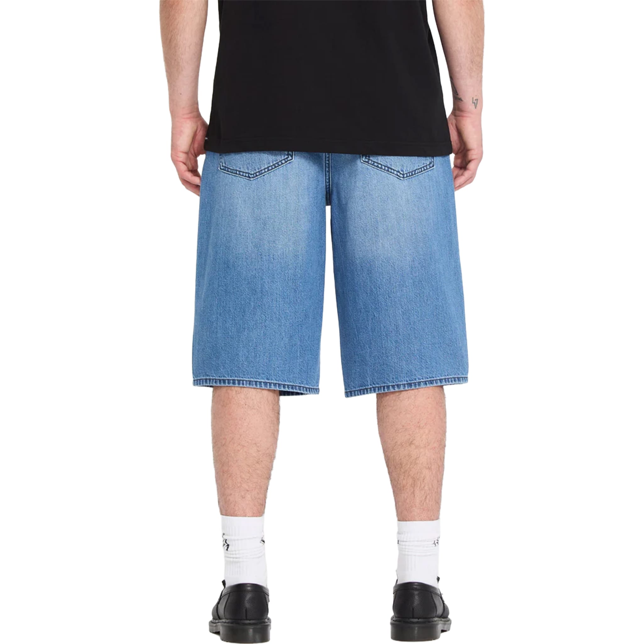 Volcom Chillow 24" Denim Shorts Dirty Cowboy Blues Shorts