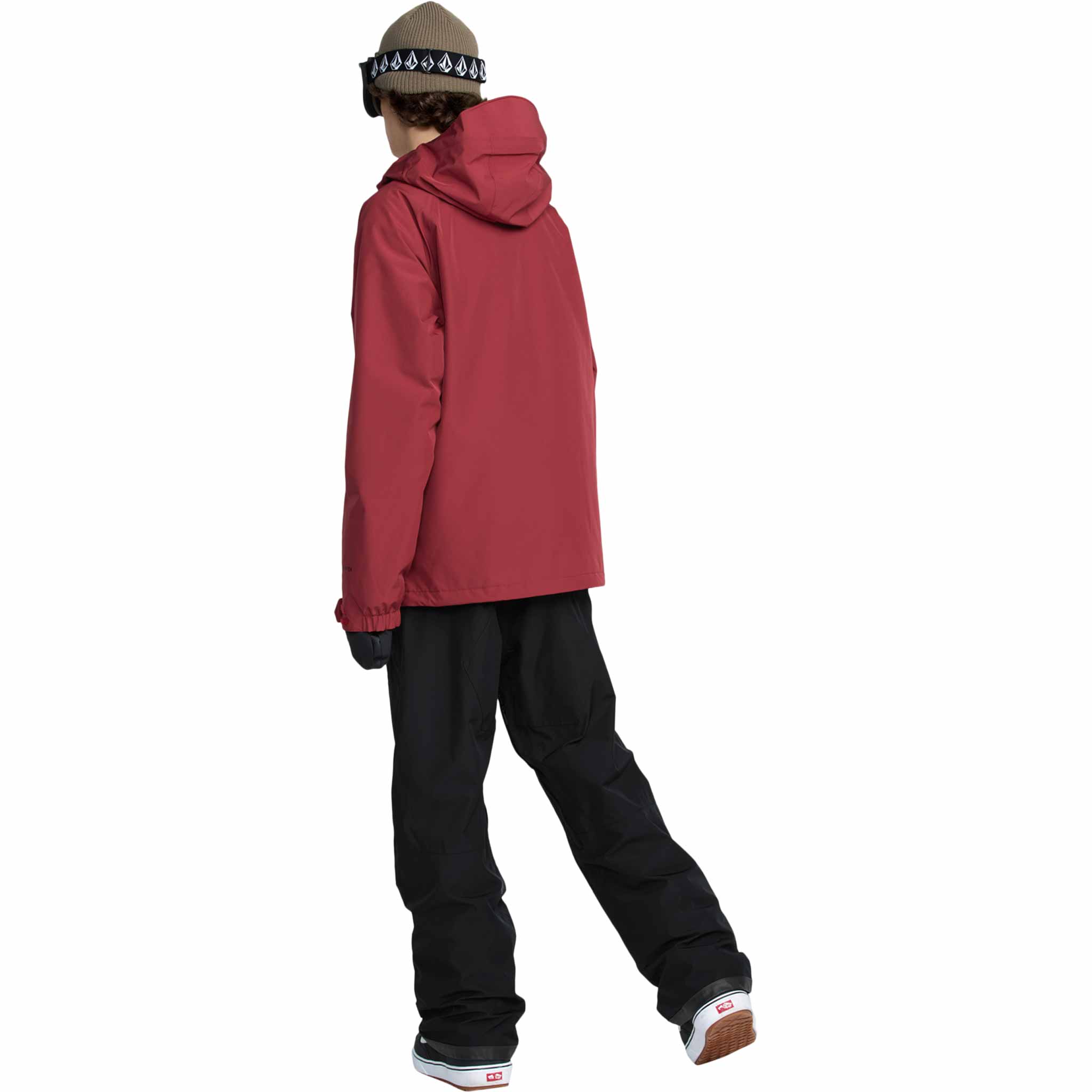 Volcom Dua Insulated Gore-Tex Jacket Burnt Red 2026 Mens Snowboard Coat