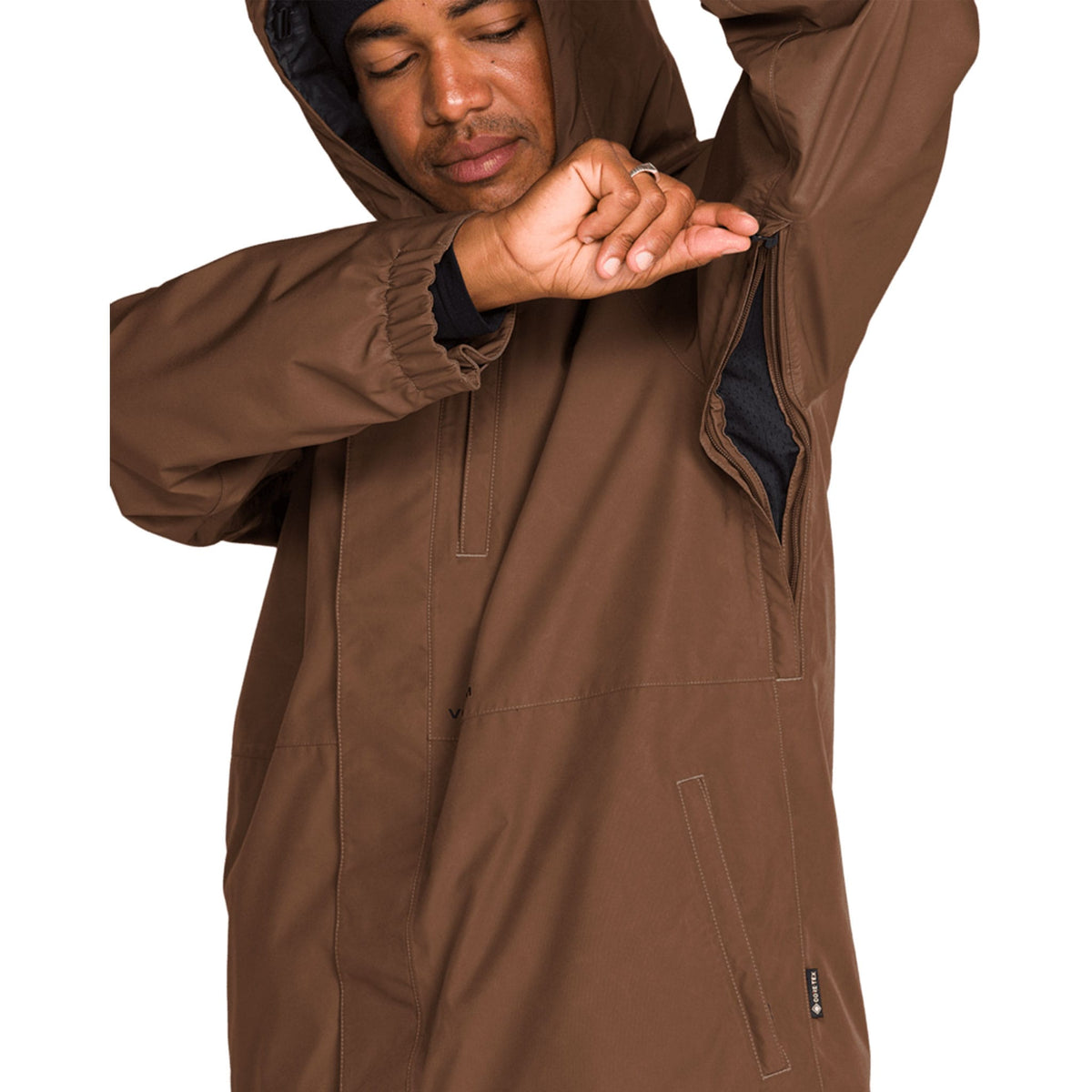 Volcom Dua Insulated Gore-Tex Jacket Desert Taupe 2027 Mens Snowboard Jackets