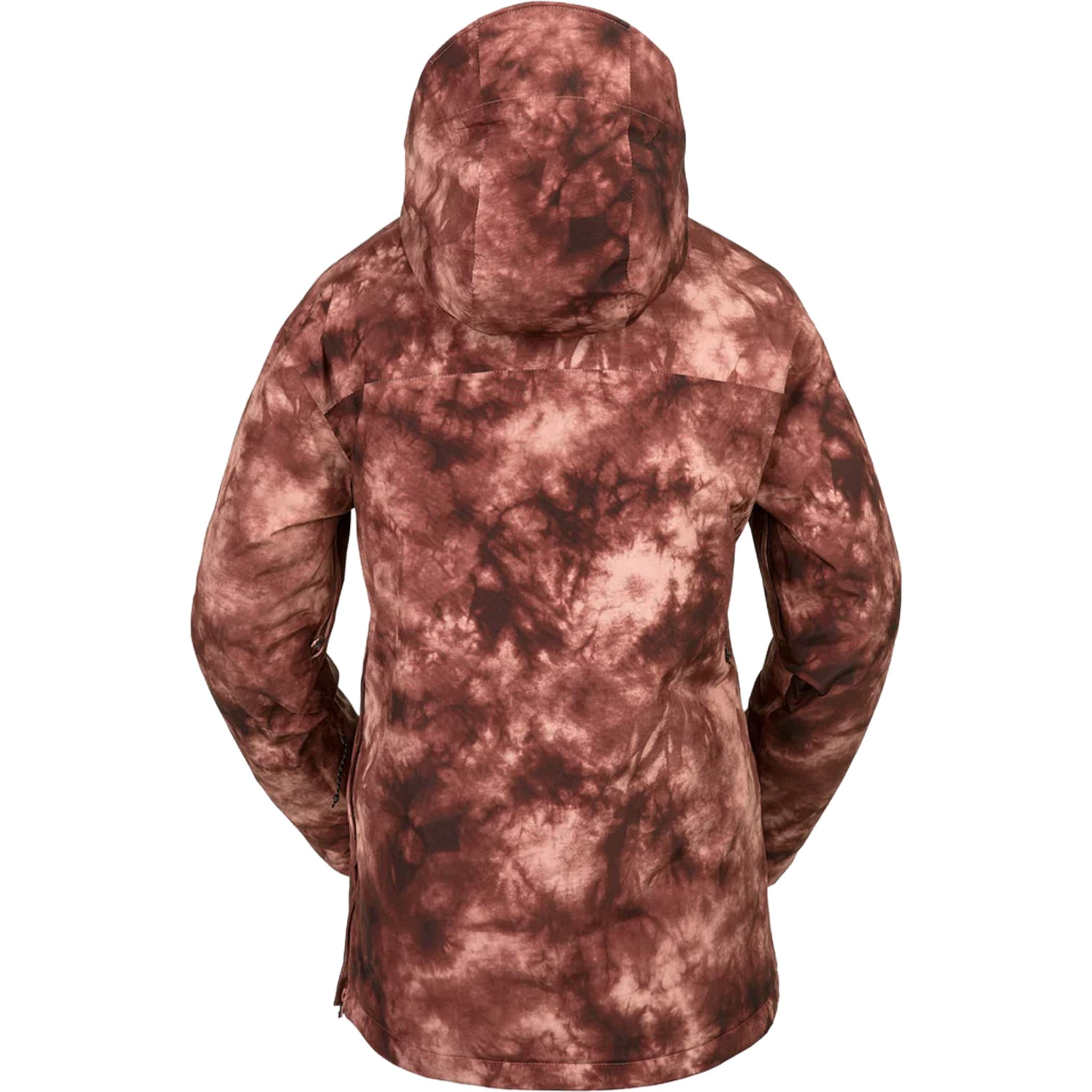 Volcom Fern Insulated Gore-Tex Pullover Pink Salt Wash 2024 Womens Snowboard Jackets