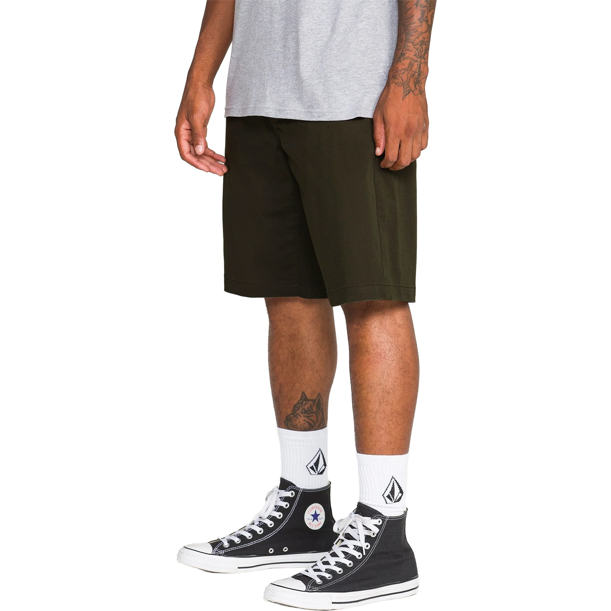 Volcom Frickin Modern Stretch 21" Shorts Rosin Shorts