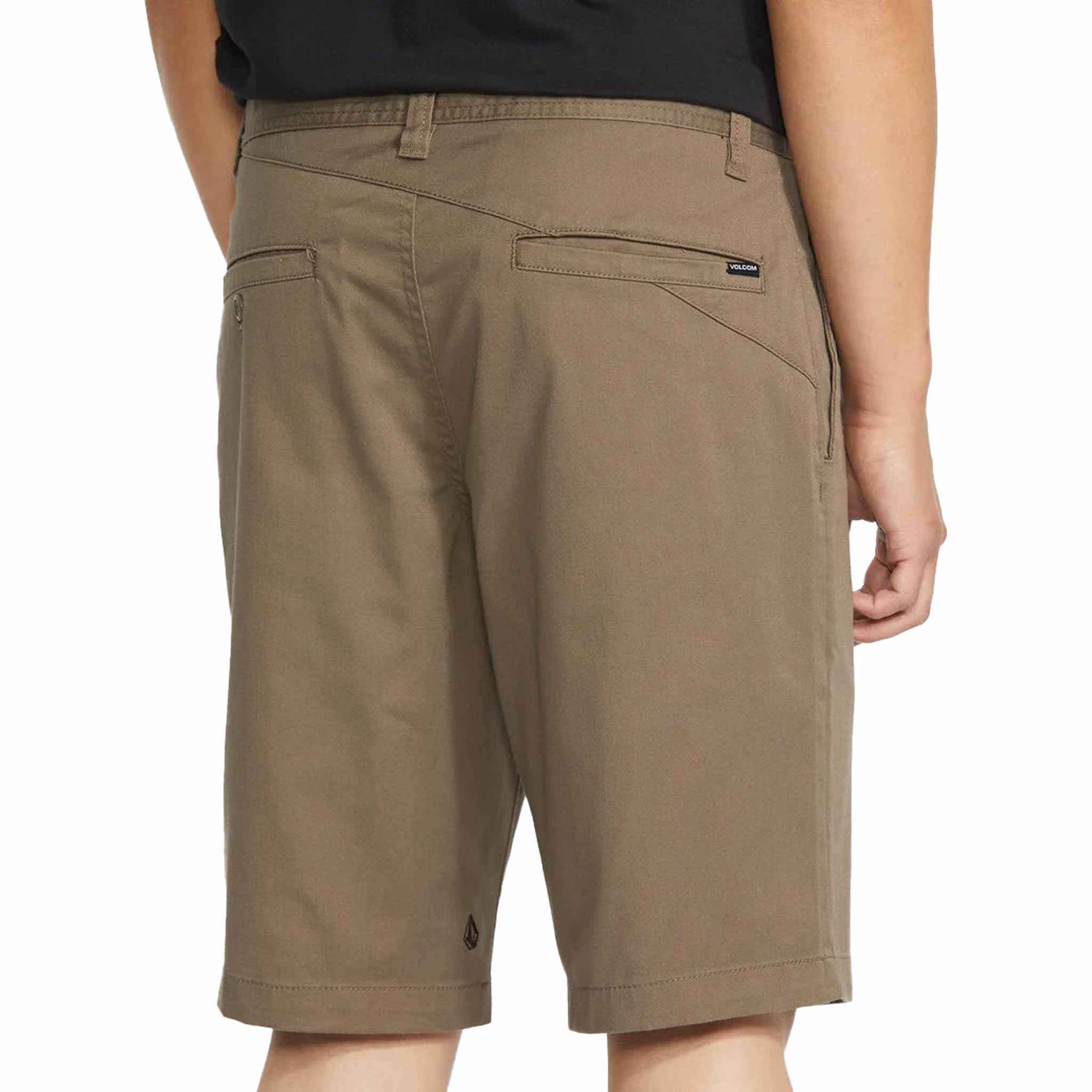 Volcom Frickin Modern Stretch Short Mushroom Shorts