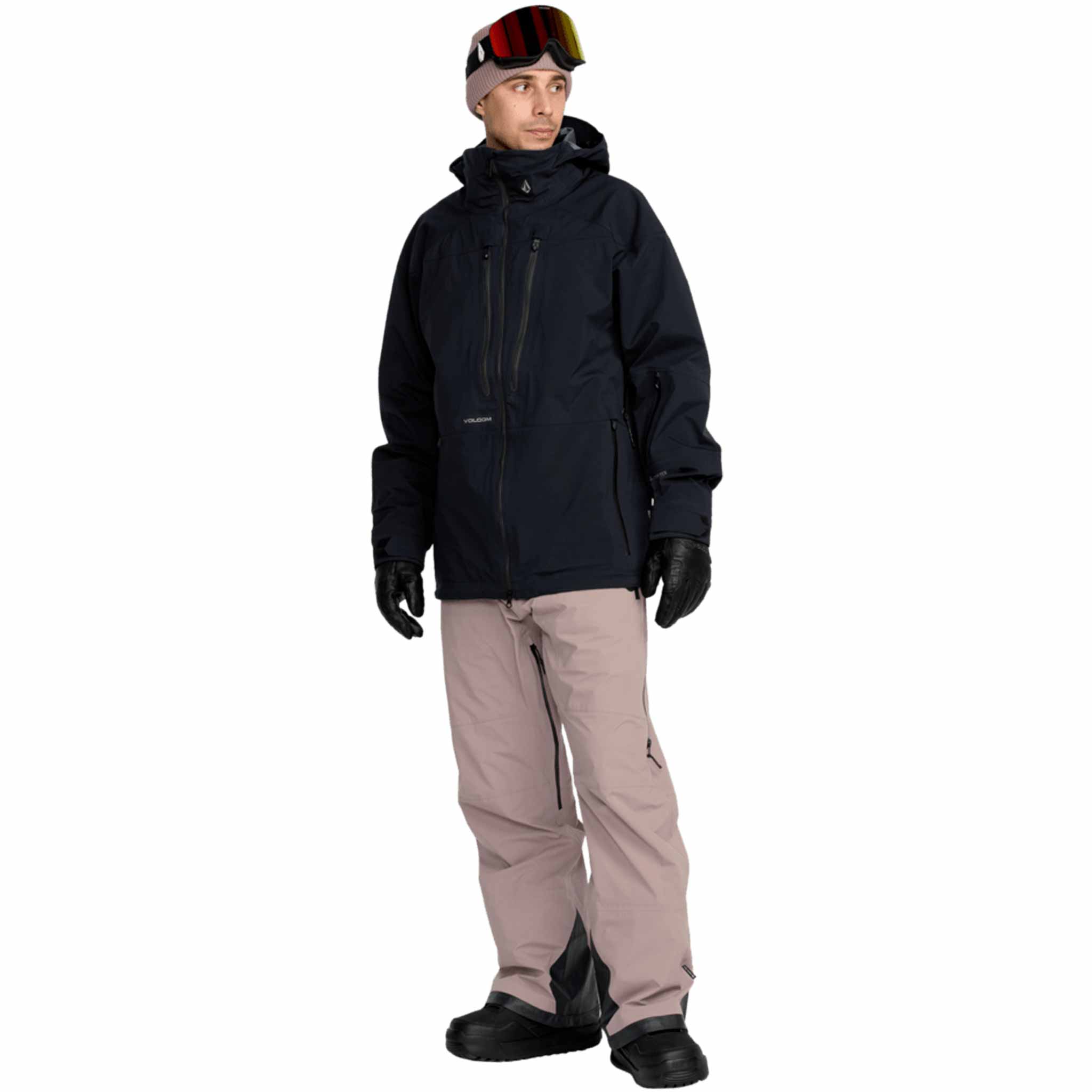 Volcom Guch Stretch Gore Jacket Black 2026 Mens Snowboard Coat