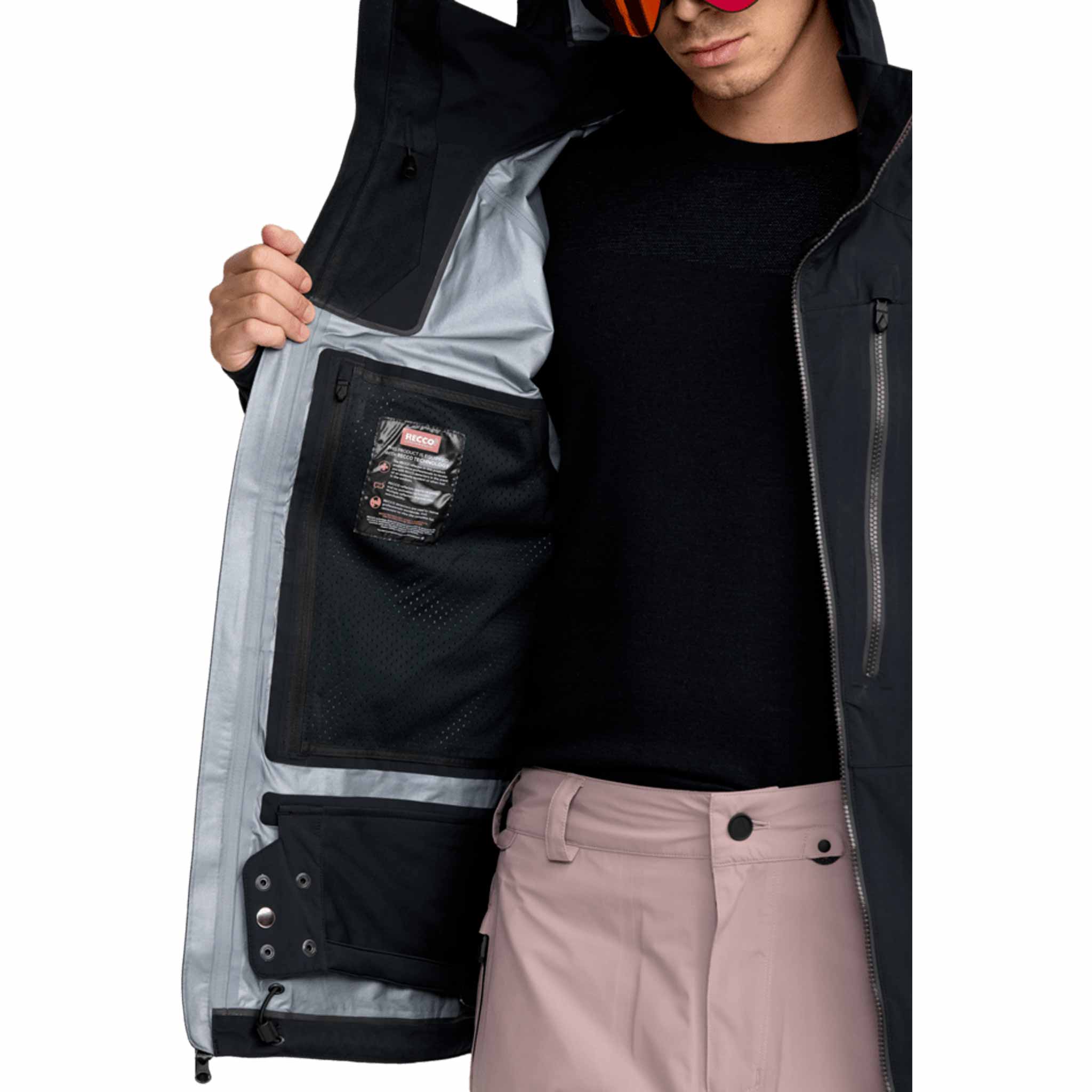 Volcom Guch Stretch Gore Jacket Black 2026 Mens Snowboard Coat