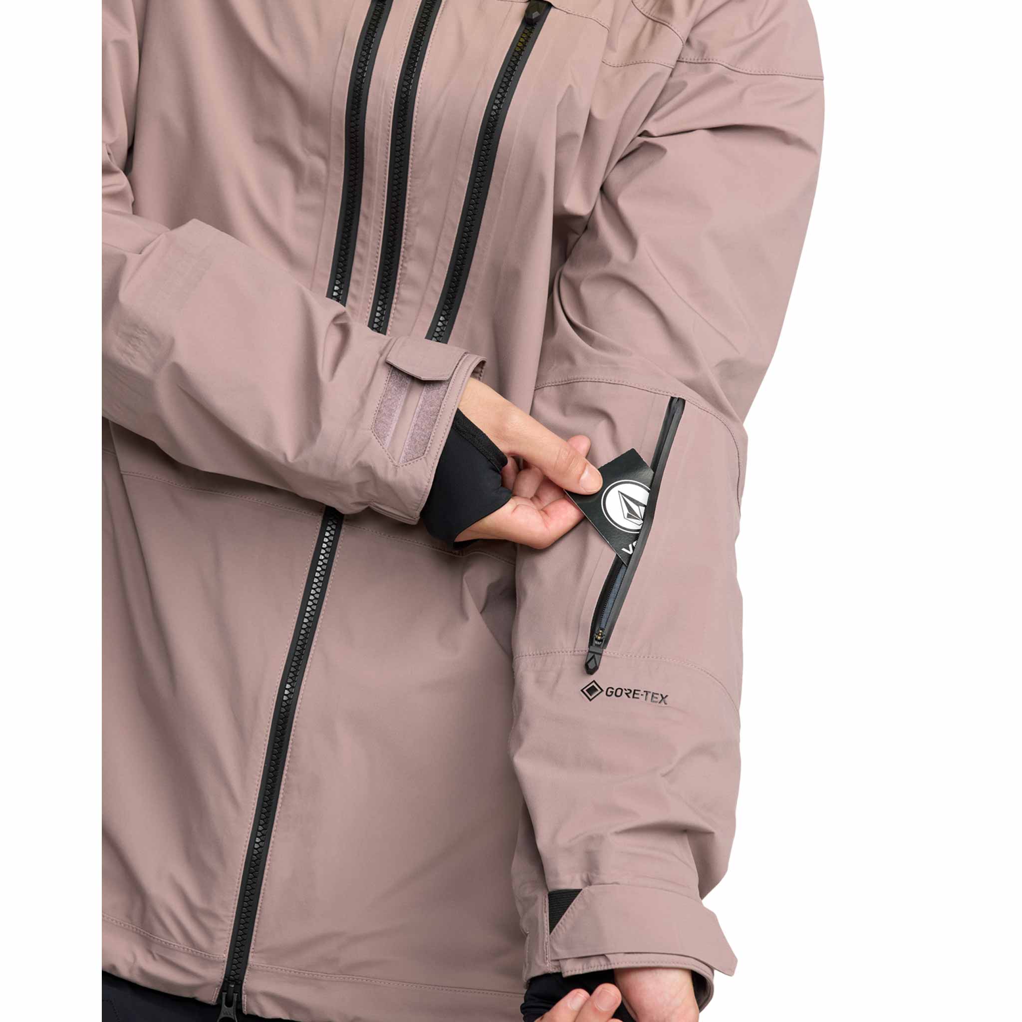 Volcom Guch Stretch Gore Jacket Mauve 2026 Mens Snowboard Coat