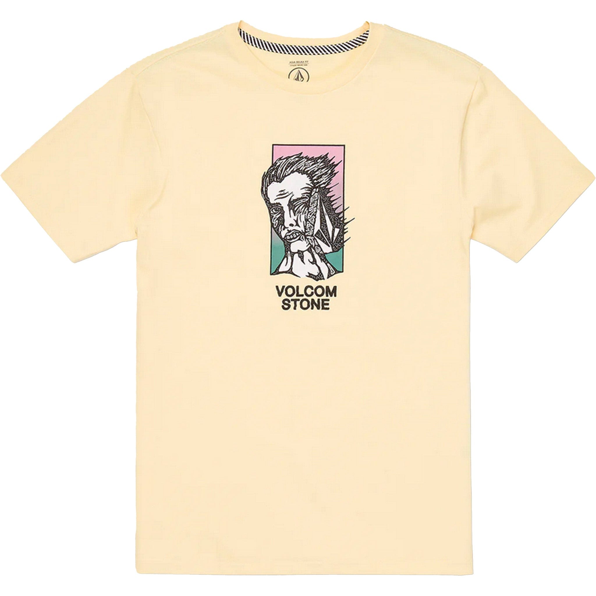 Volcom Heckle Tee Yellow T Shirt
