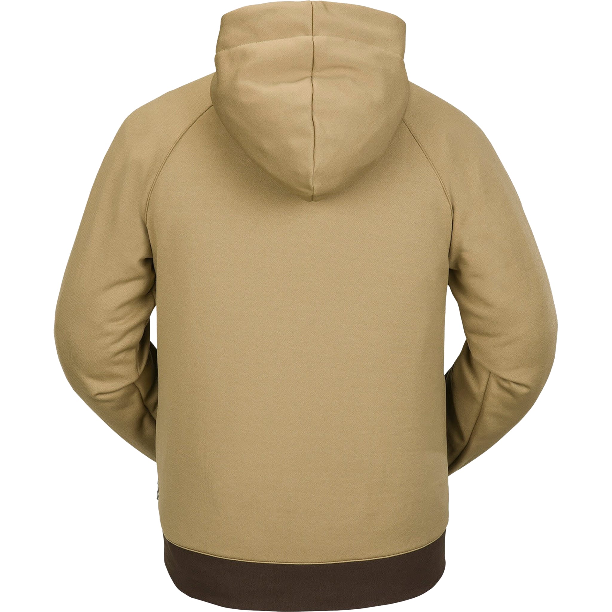 Volcom Hydro Riding Hoodie Dark Khaki Mens Thermal