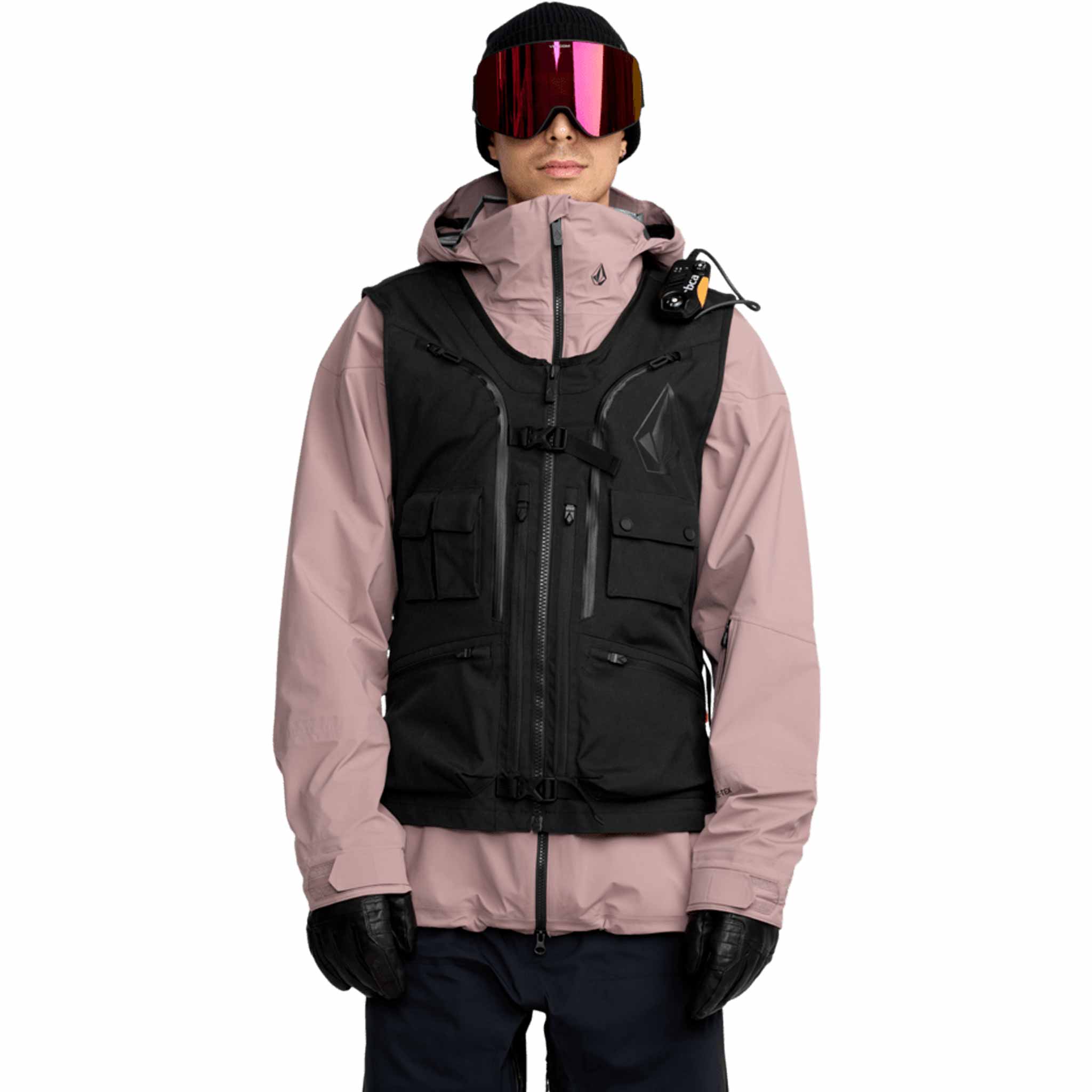 Volcom Iguchi Slack Vest Black 2026 Mens Snowboard Coat