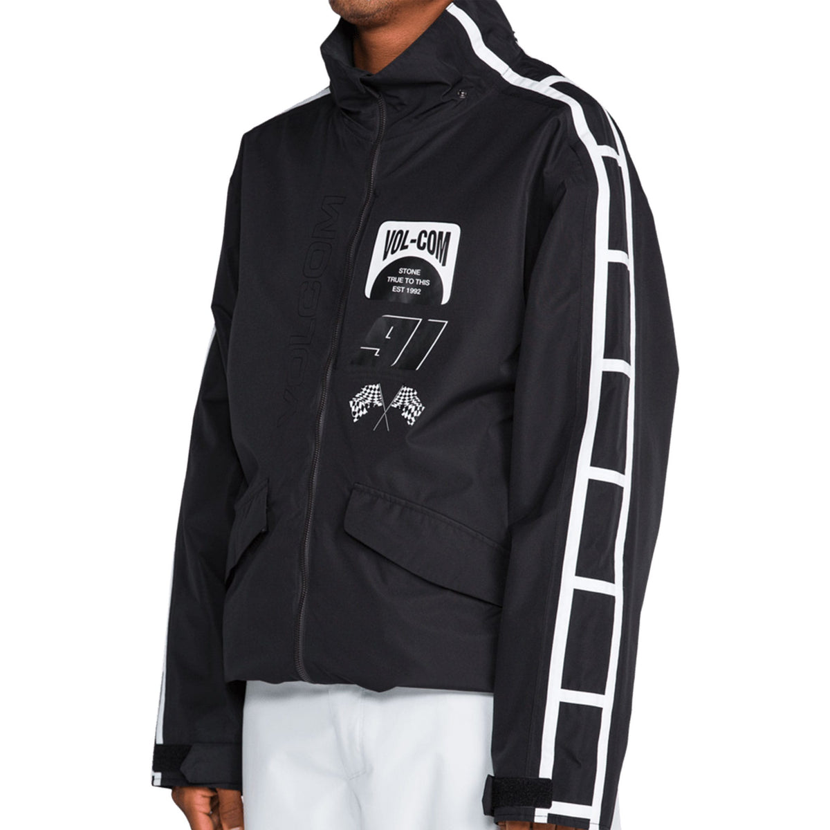 Volcom Kleveland Jacket Black 2027 Mens Snowboard Jackets