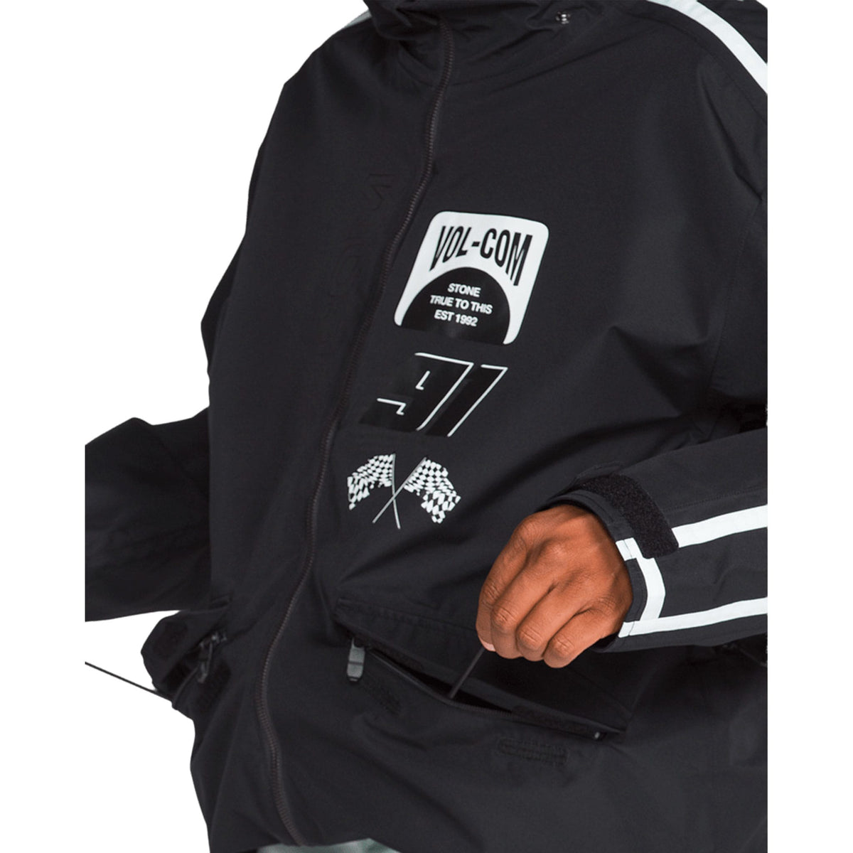 Volcom Kleveland Jacket Black 2027 Mens Snowboard Jackets