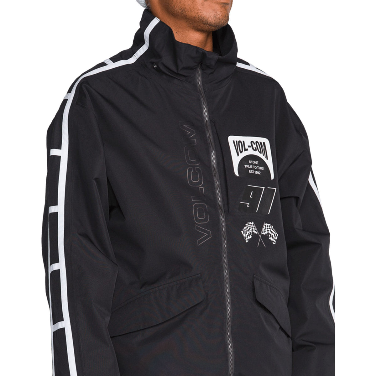 Volcom Kleveland Jacket Black 2027 Mens Snowboard Jackets