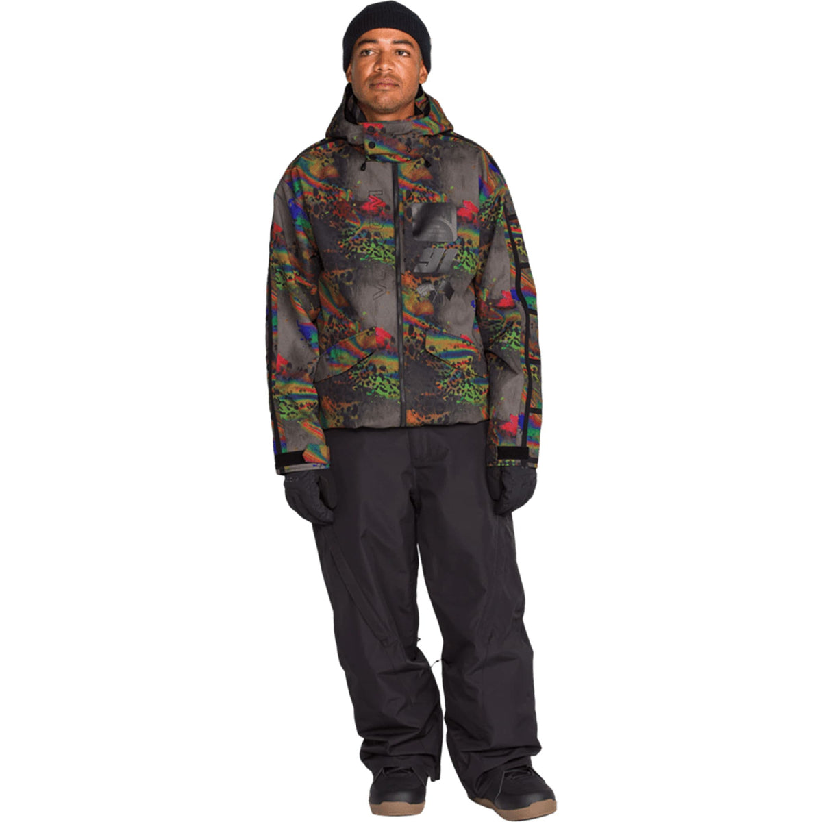 Volcom Kleveland Jacket Cheetah 2027 Mens Snowboard Jackets